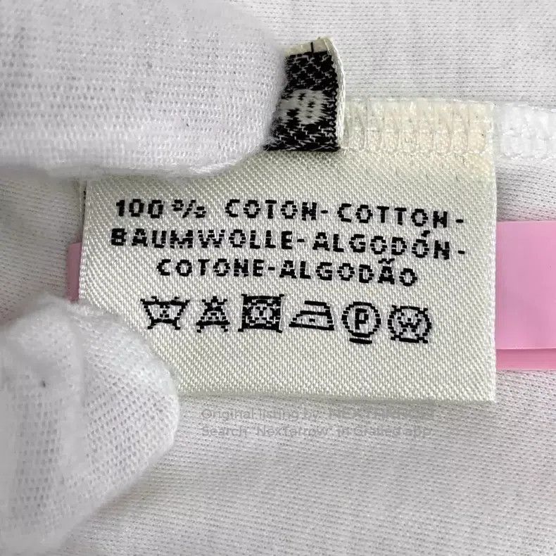 Hermes Hermes White letter printed cotton short-sleeved T-shirt Size S / US 4 / IT 40 - 7 Thumbnail