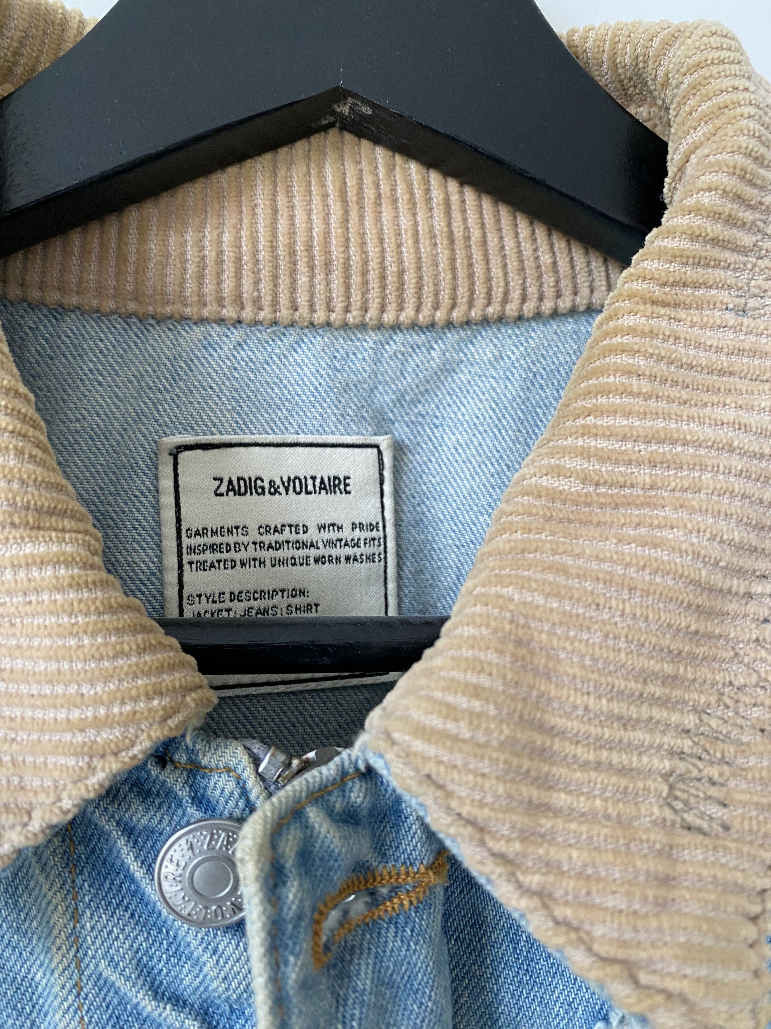 Zadig & Voltaire BASE DESTROY denim jacket Size US M / EU 48-50 / 2 - 17 Thumbnail