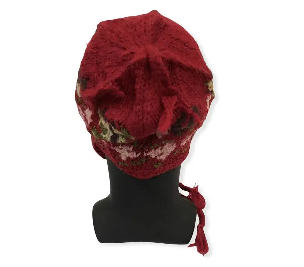 Designer × Michel Klein Michel Klein Knit Earflap Beanie Hat Size ONE SIZE - 5 Thumbnail