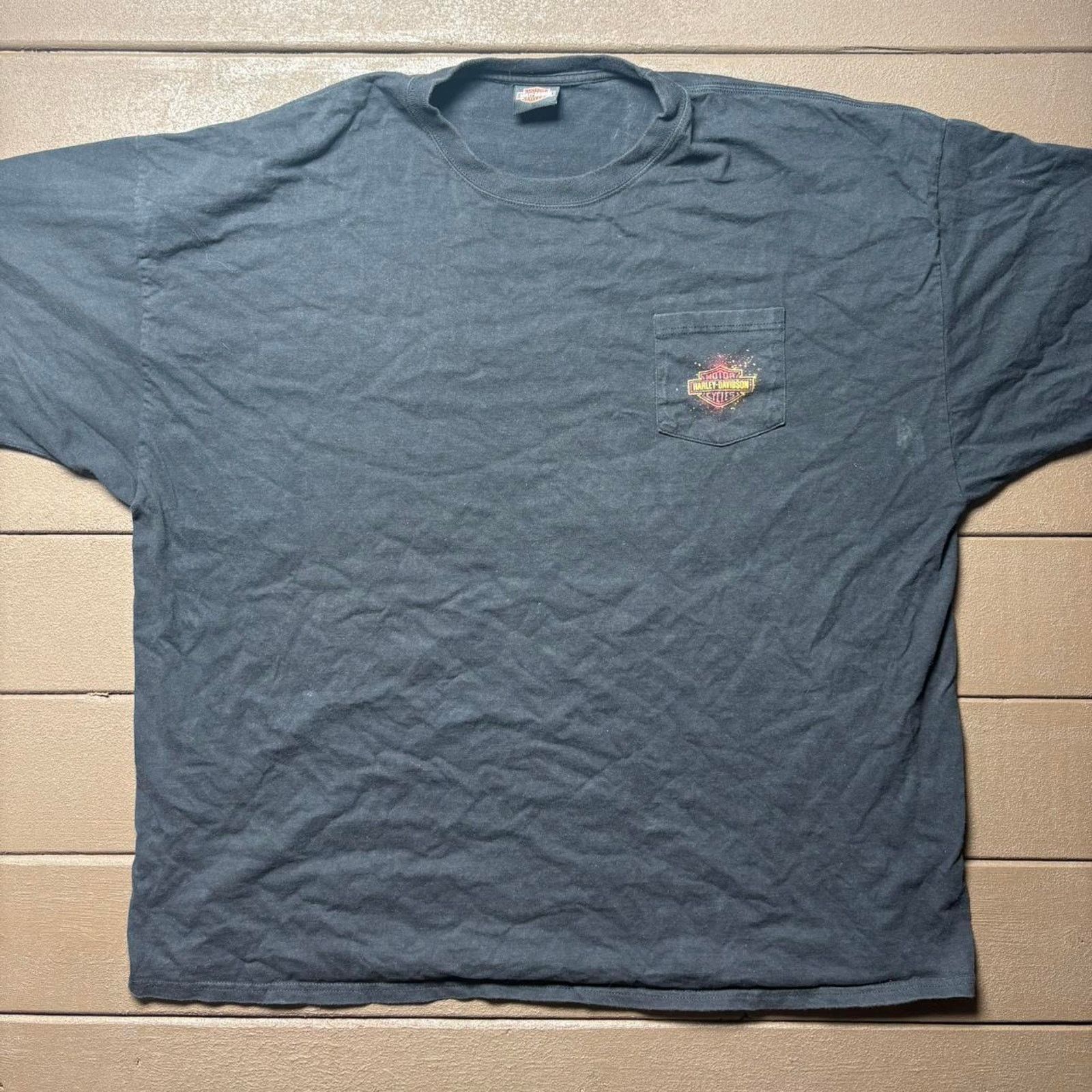 Harley Davidson Harley Davidson Springfield IL graphic shirt Size US XXL / EU 58 / 5 - 3 Thumbnail