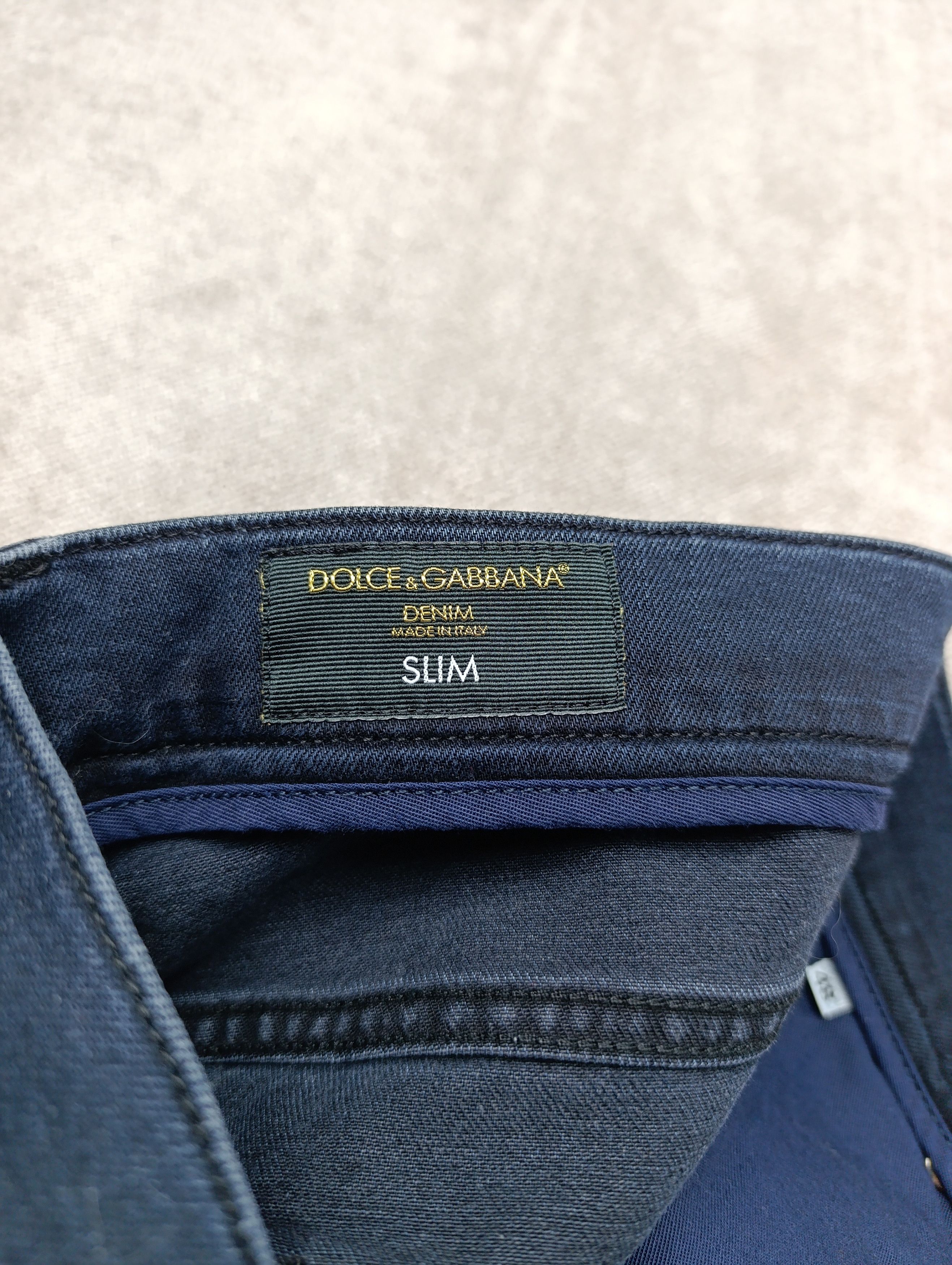 Dolce & Gabbana DOLCE GABBANA DENIM SLIM MENS JEANS SIZE 48 Size US 32 / EU 48 - 8 Thumbnail