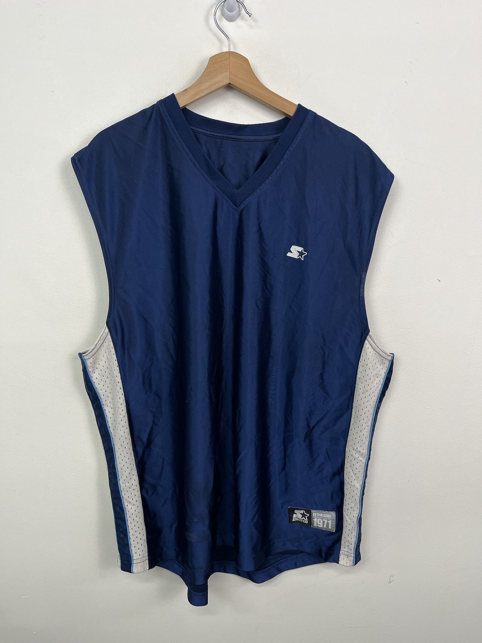 Starter Vintage Y2K Starter Sleeveless Jersey 2000s Basketball Jersey Size XXL Size US XXL / EU 58 / 5 - 1 Thumbnail