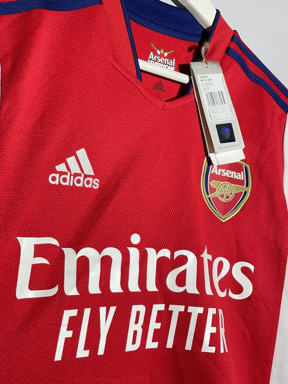 Adidas Arsenal FC Adidas 2021/22 Home Y2k Streetwear Football Shirt Size US S / EU 44-46 / 1 - 3 Thumbnail