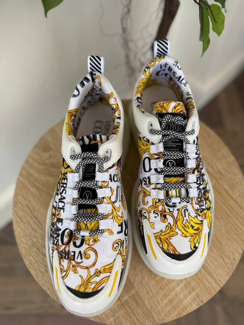 Versace Jeans Couture Versace Jeans Couture Sneakers White (74YA3S1B) Size US 10 / EU 43 - 2 Thumbnail