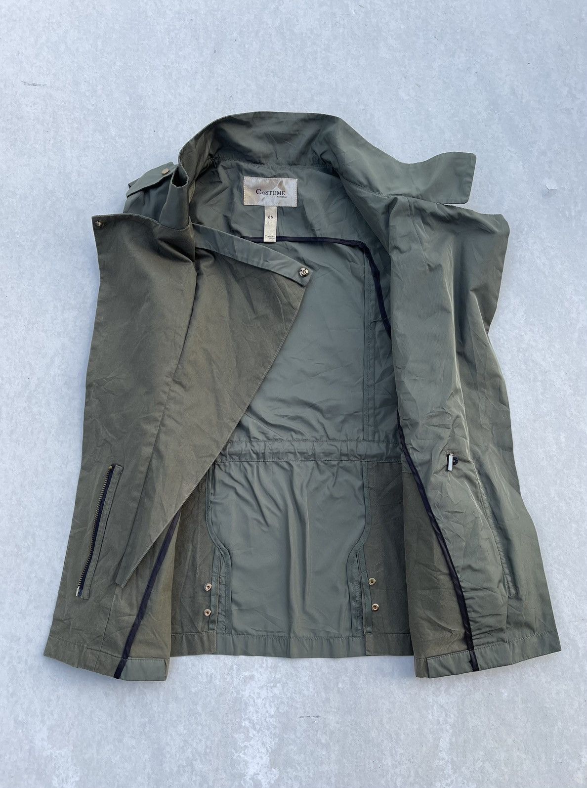Costume National 🔥 COSTUME NATIONAL ITALY OG EMBROIDERED UTILITY VEST JACKET Size S / US 4 / IT 40 - 5 Thumbnail