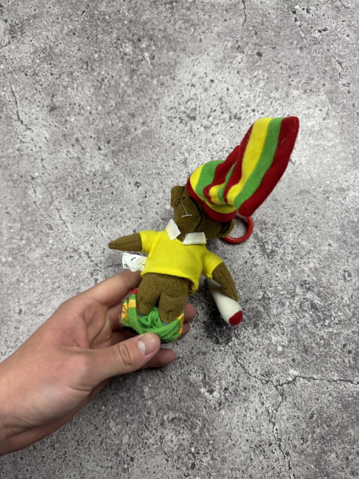 Bob Marley Vintage Bob Marley Reggae Plush Keychain Toy Jamaica Size ONE SIZE - 6 Thumbnail