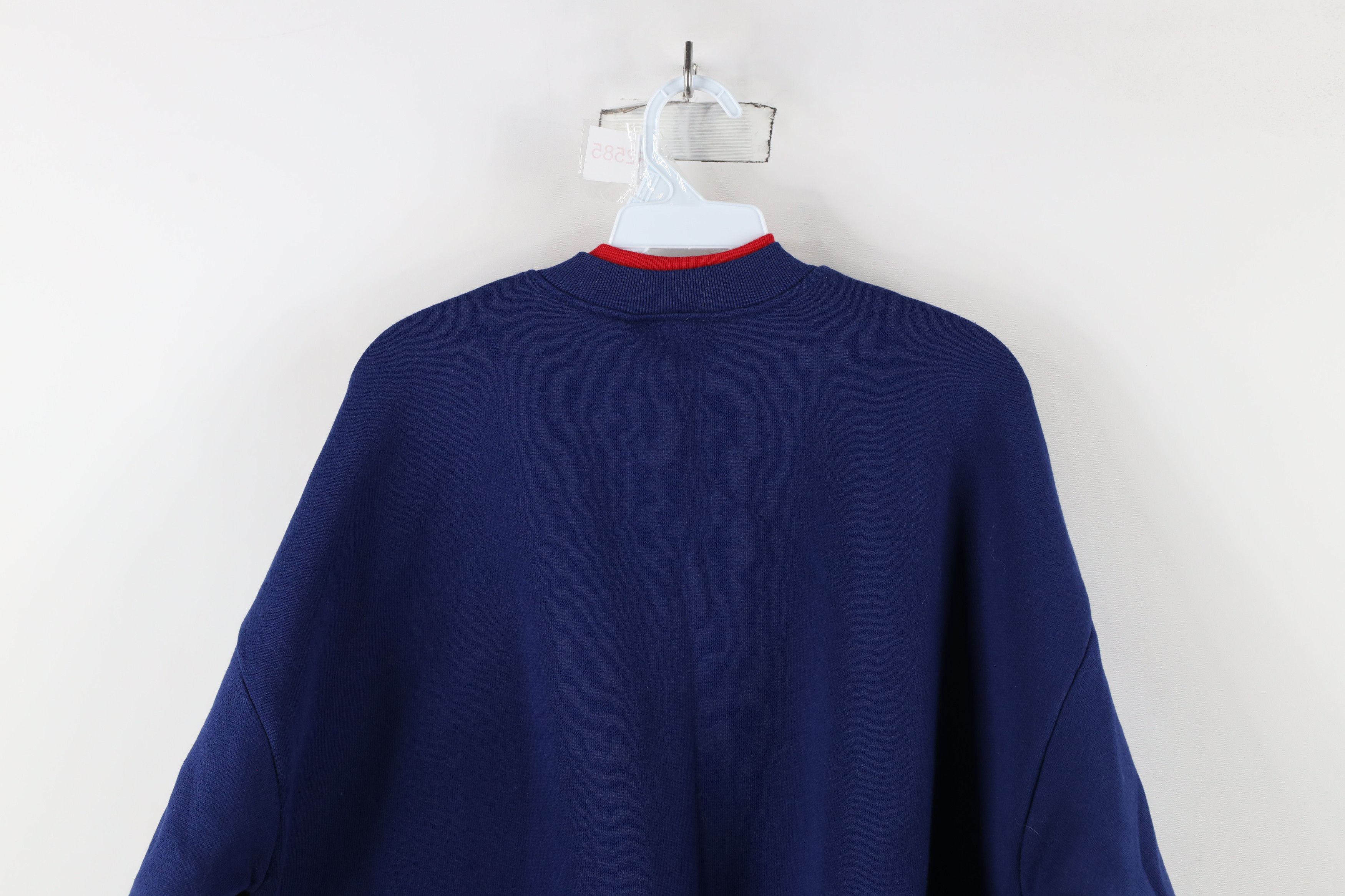 Vintage Vintage 90s Streetwear Sailboat Cardigan Sweatshirt USA Size XXL / US 16-18 / IT 52-54 - 12 Thumbnail