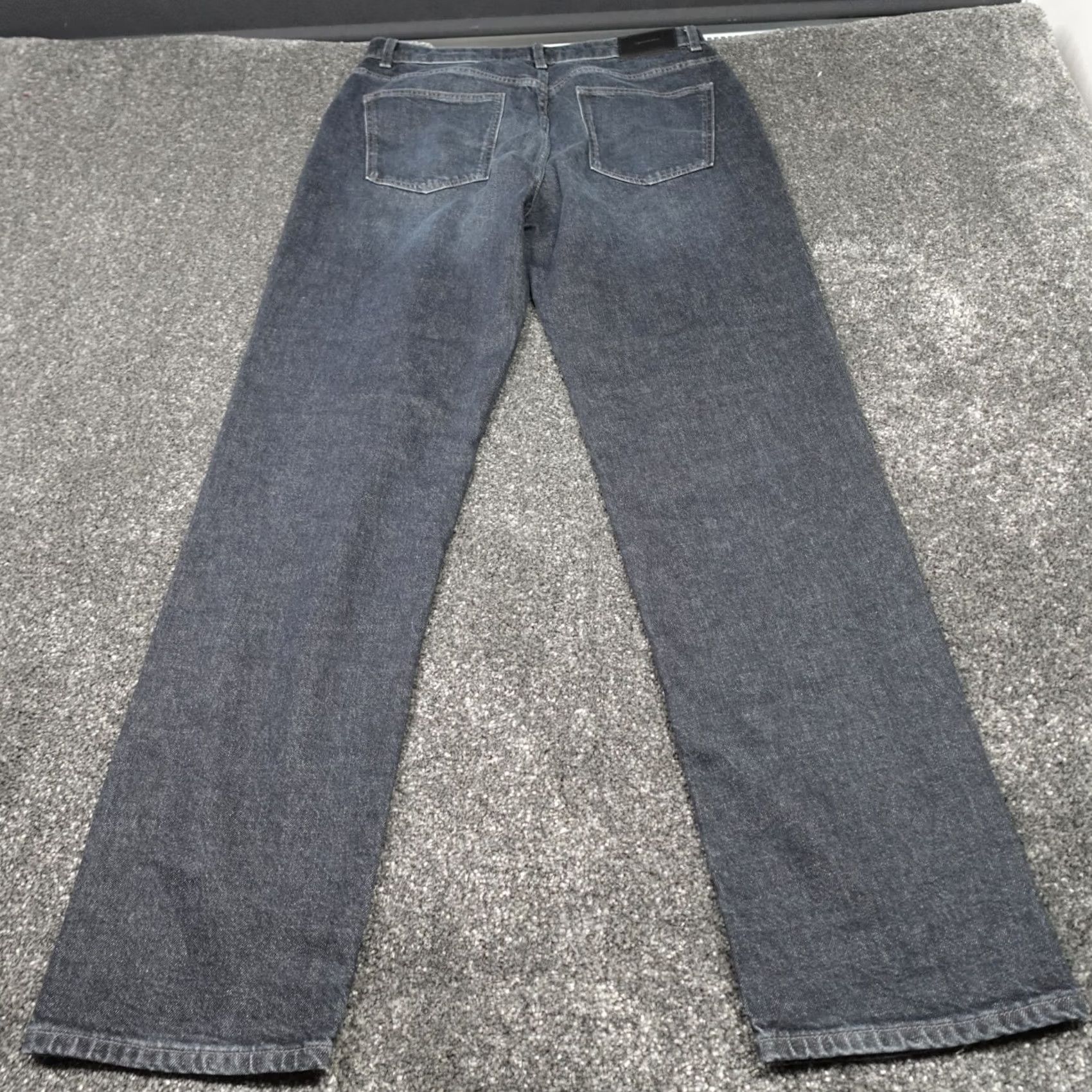 NEXT Next Jeans Men's Regular Straight Stonewashed Blue Size W34 L34 Size US 34 / EU 50 - 3 Thumbnail