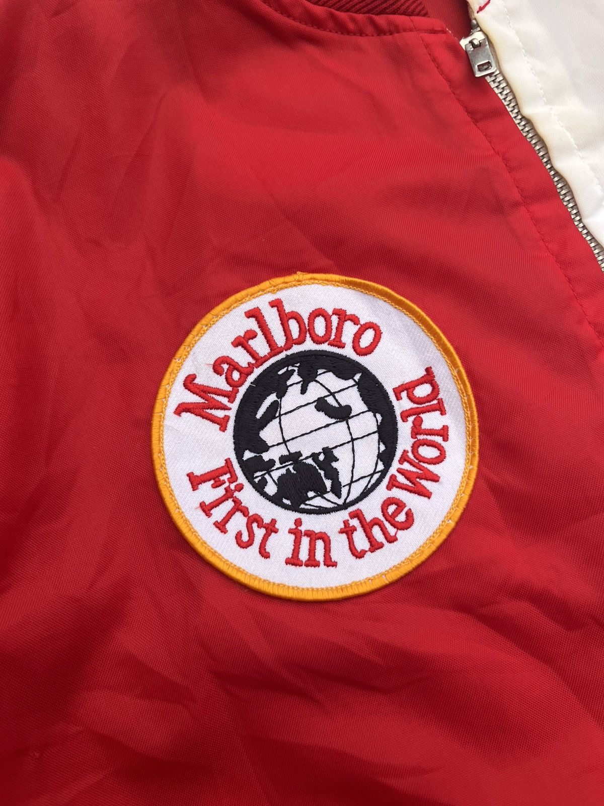 Vintage Japanese Marlboro Patch Racing Jacket Size US S / EU 44-46 / 1 - 7 Thumbnail