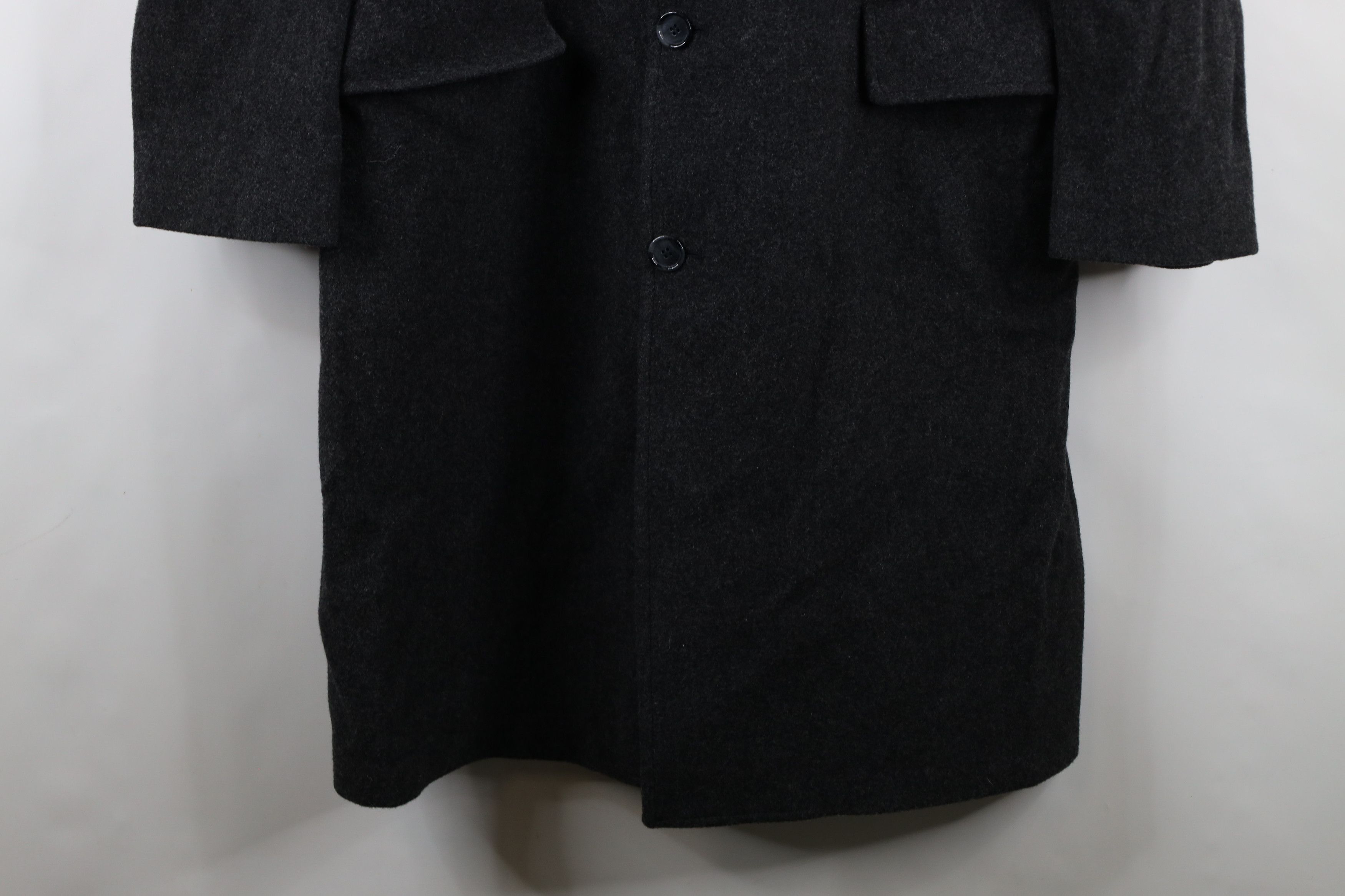 Vintage Vintage 70s Streetwear Overcoat Jacket Charcoal Gray USA Size US L / EU 52-54 / 3 - 4 Thumbnail