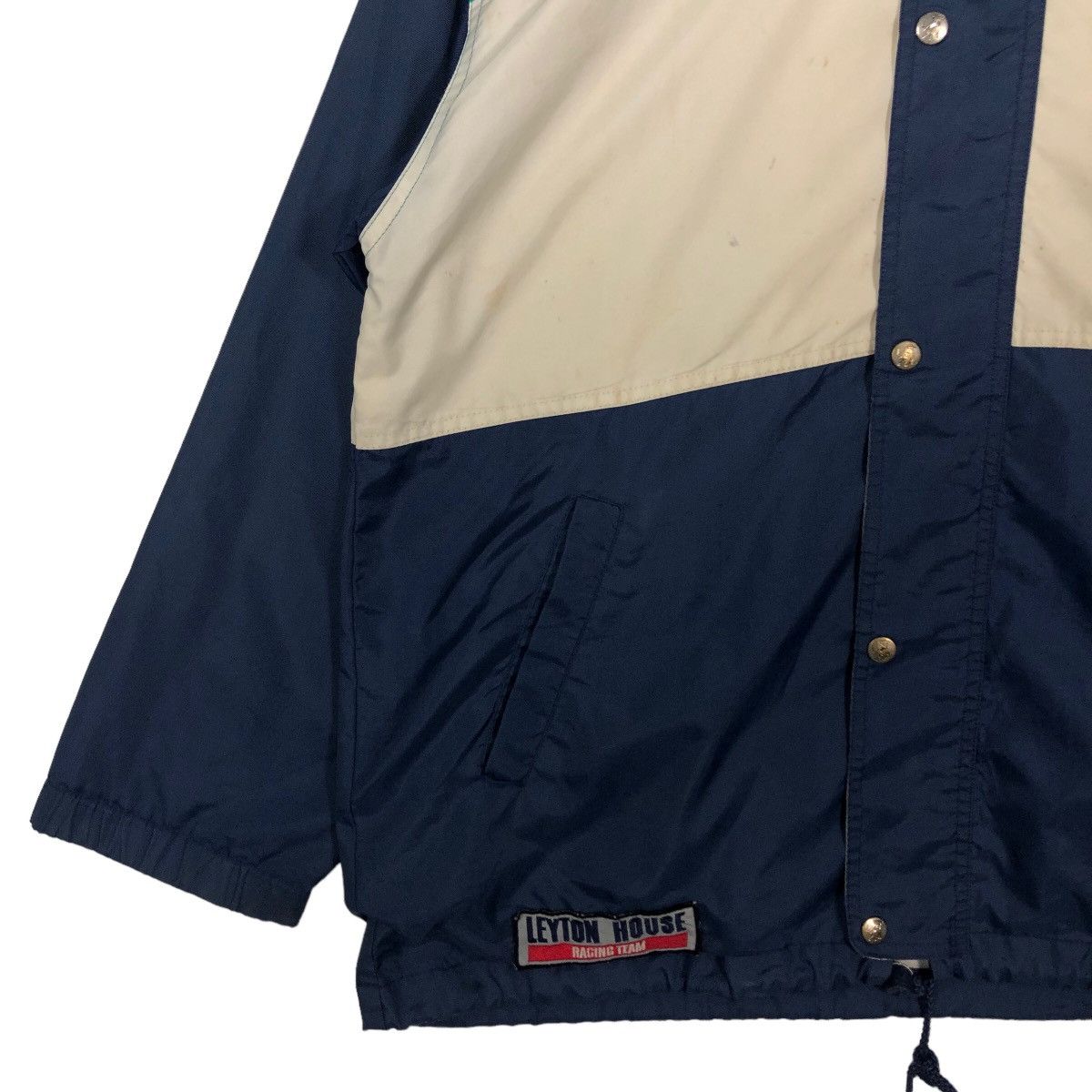 Japanese Brand 🔥Racing Raining Jacket Leyton House Racing Team Big Logo Size US M / EU 48-50 / 2 - 3 Thumbnail