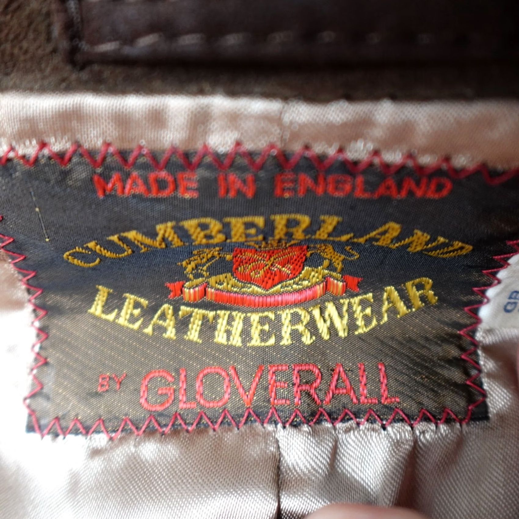 Gloverall VINTAGE Gloverall Jacket Leather Brown Size 42 Men's Size US 42 / EU 58 - 7 Thumbnail