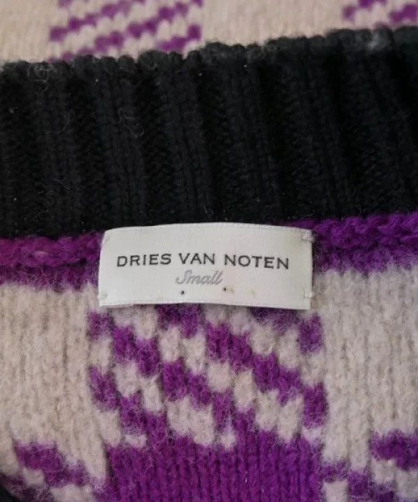 Dries Van Noten Dries van noten Plaid V-neck sweater 2502-Nextarrow Size US S / EU 44-46 / 1 - 3 Thumbnail