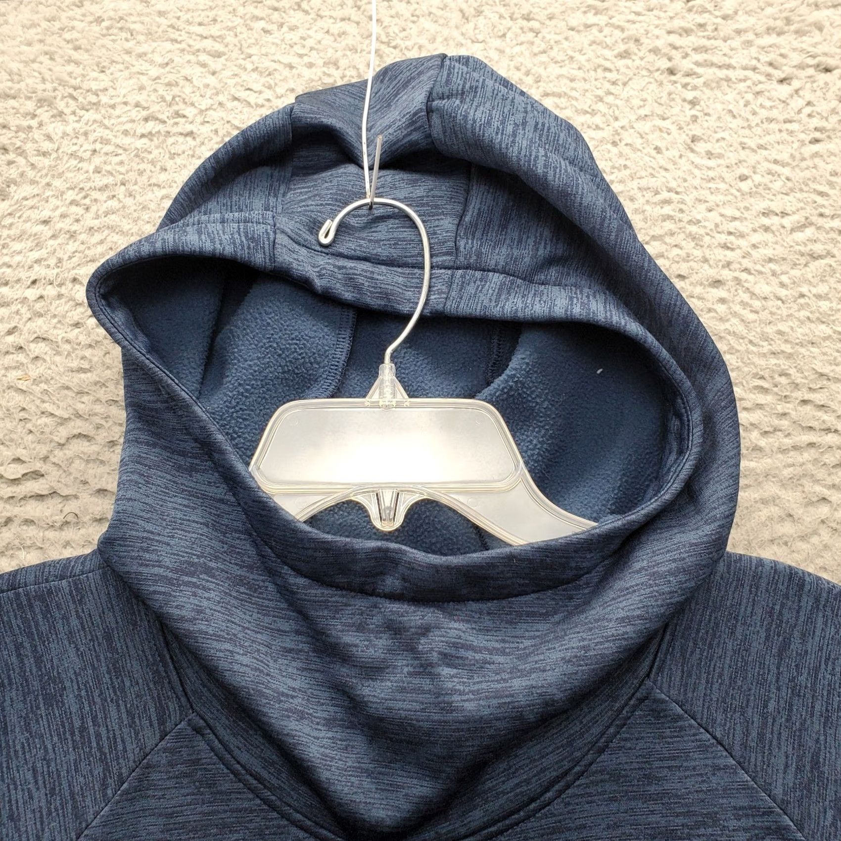 Under Armour Under Armour Women L Blue Hoodie Raglan Sleeve Embroidered Logo Fleece Lined Pullover Size L Size L / US 10 / IT 46 - 7 Thumbnail