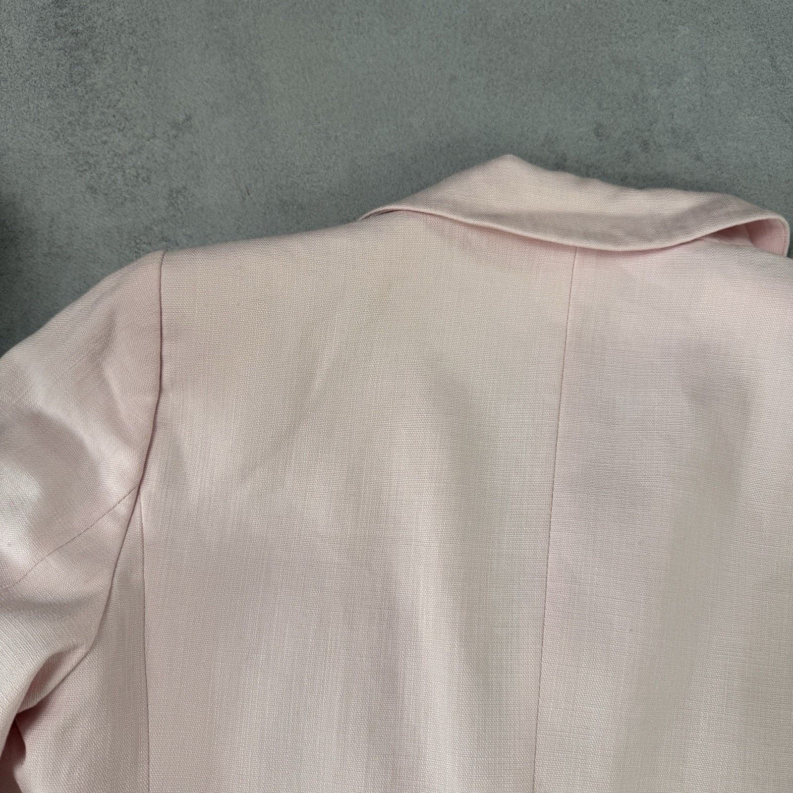 Sezane Sezane Paris Pink Double-Breasted Blazer Jacket Women's Size XS / US 0-2 / IT 36-38 - 21 Thumbnail