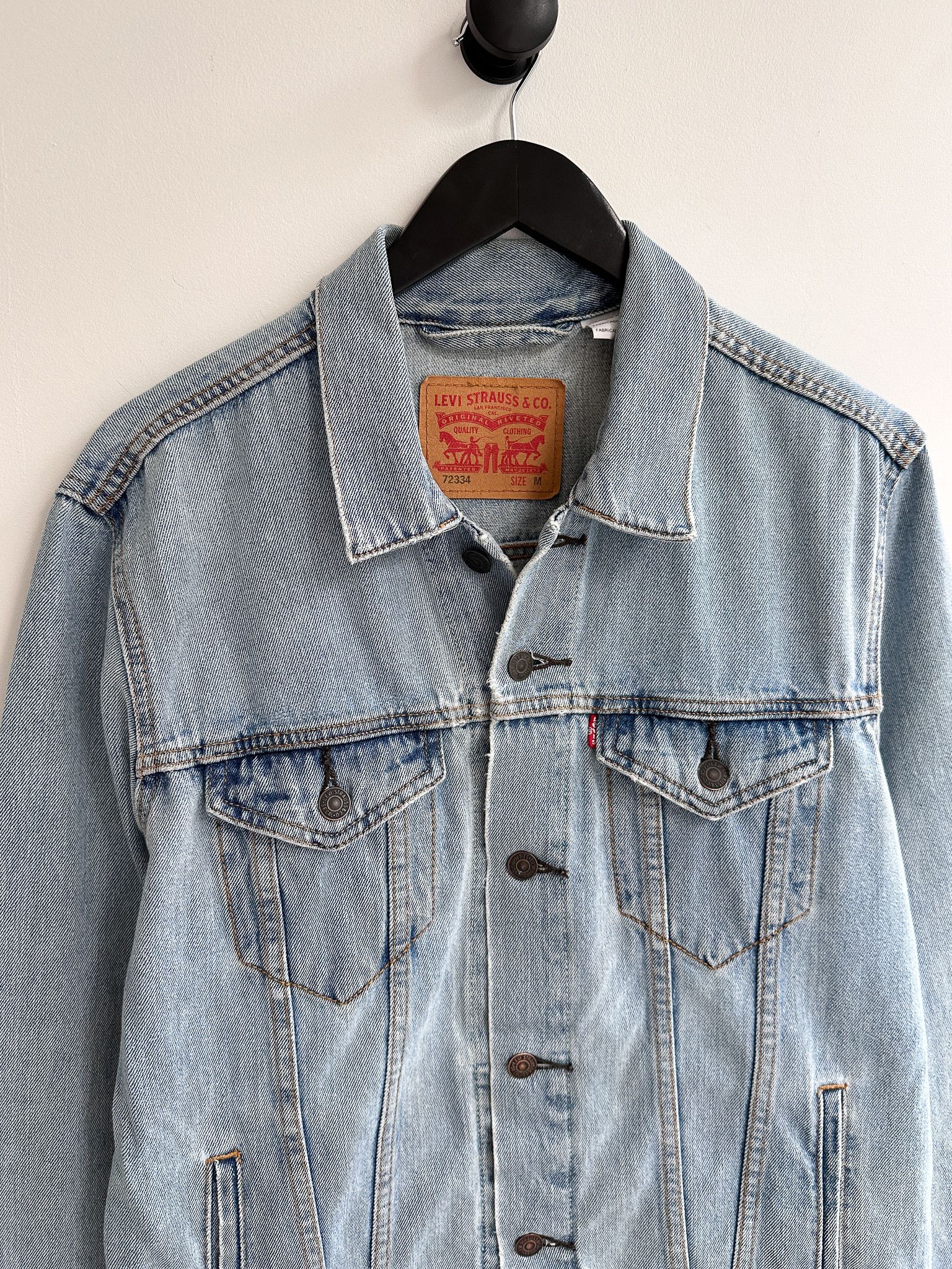 Levi's Vintage Levi's Denim Jeans Trucker Jacket Size US M / EU 48-50 / 2 - 3 Thumbnail