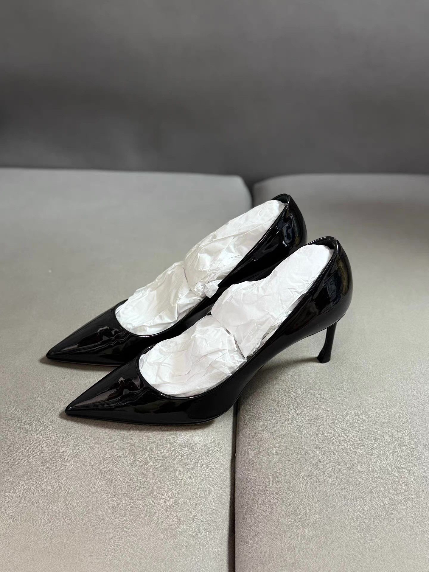 Dior Dior Patent Leather High Heels Ｑ20 Size US 7 / IT 37 - 1 Thumbnail