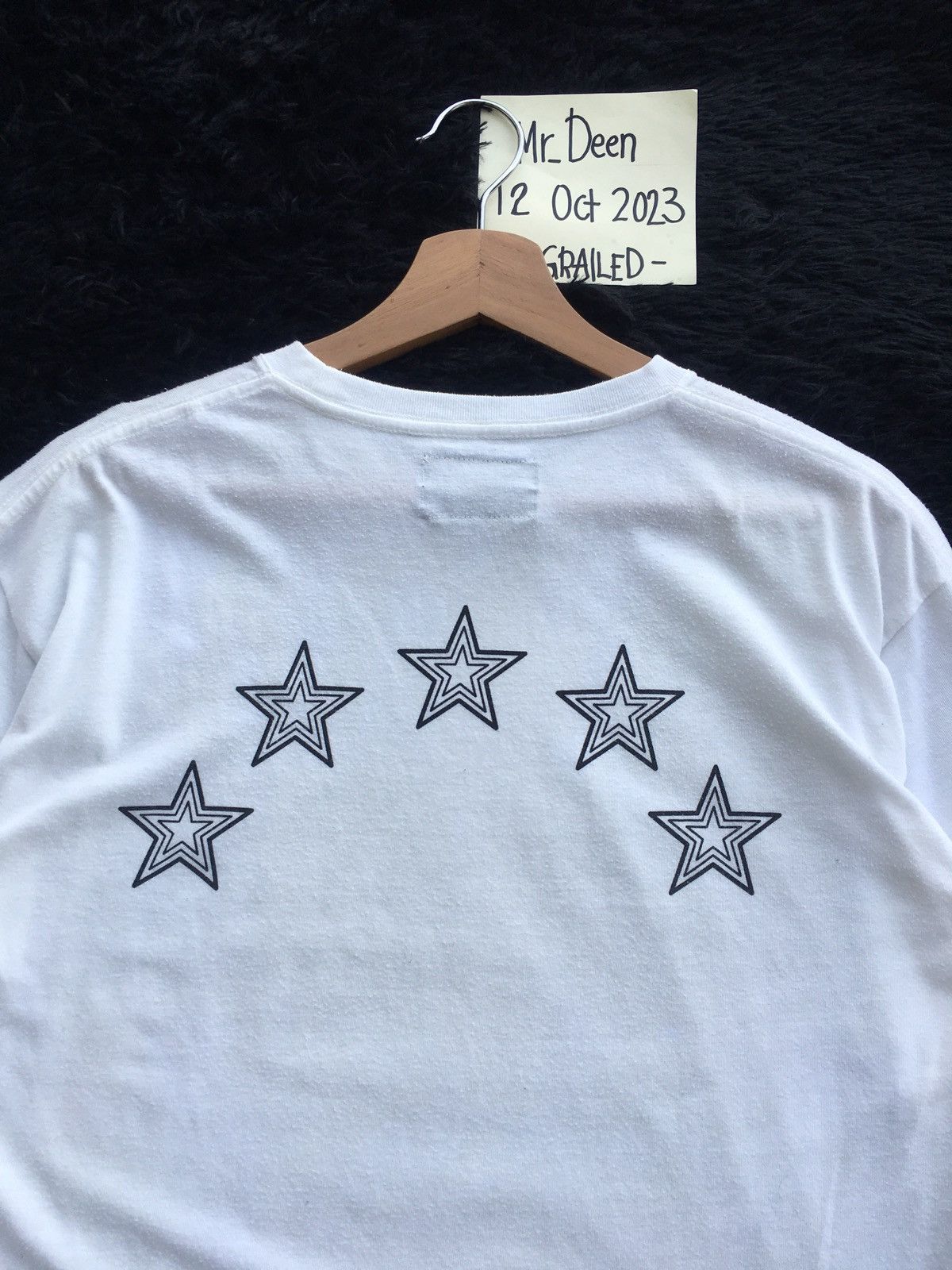 Number (N)ine Rare Number Nine (n) Denim Stars Tshirt Size US S / EU 44-46 / 1 - 1 Thumbnail