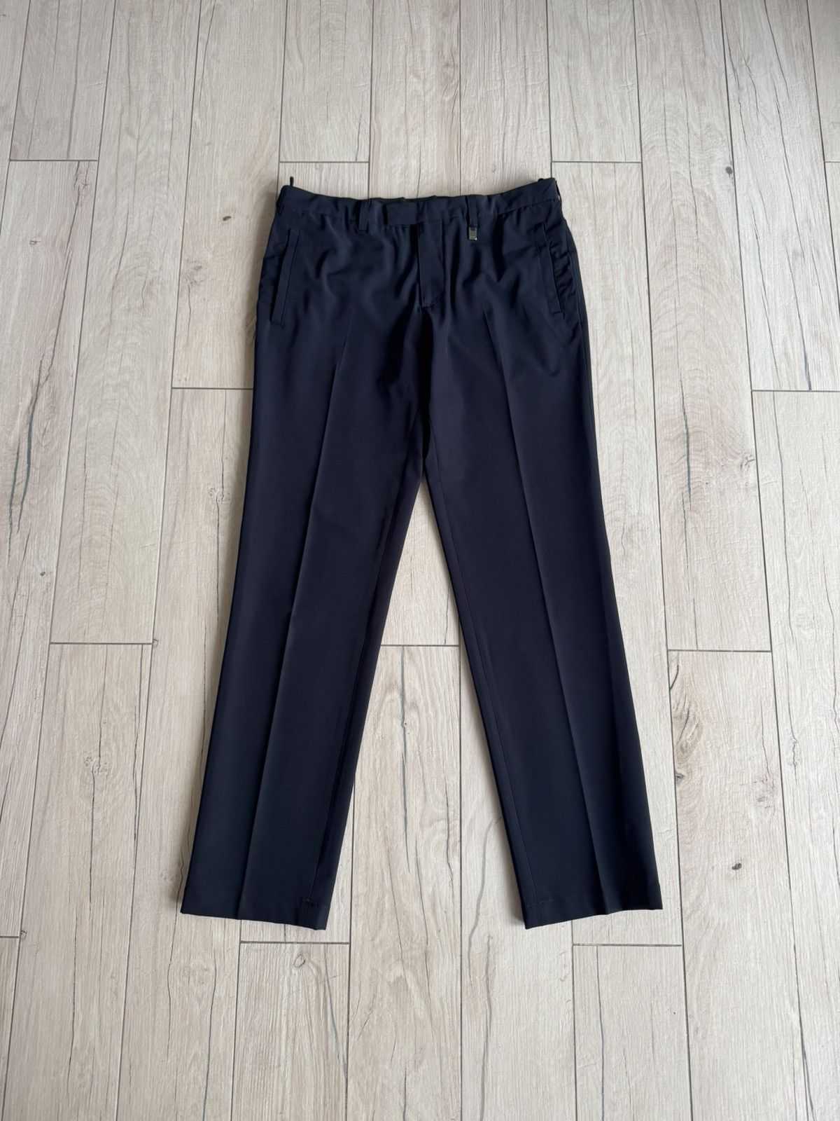 Prada Archive Prada Black Tab Logo Casual Pants Size US 36 / EU 52 - 1 Thumbnail