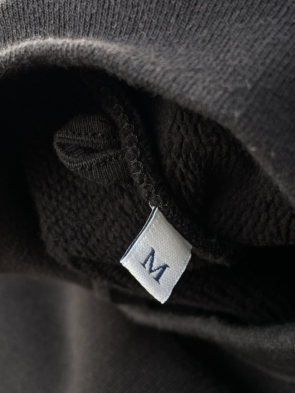 Moncler Moncler Genius Bear Patch Crewneck - Vintage Wash Black Size US M / EU 48-50 / 2 - 7 Thumbnail