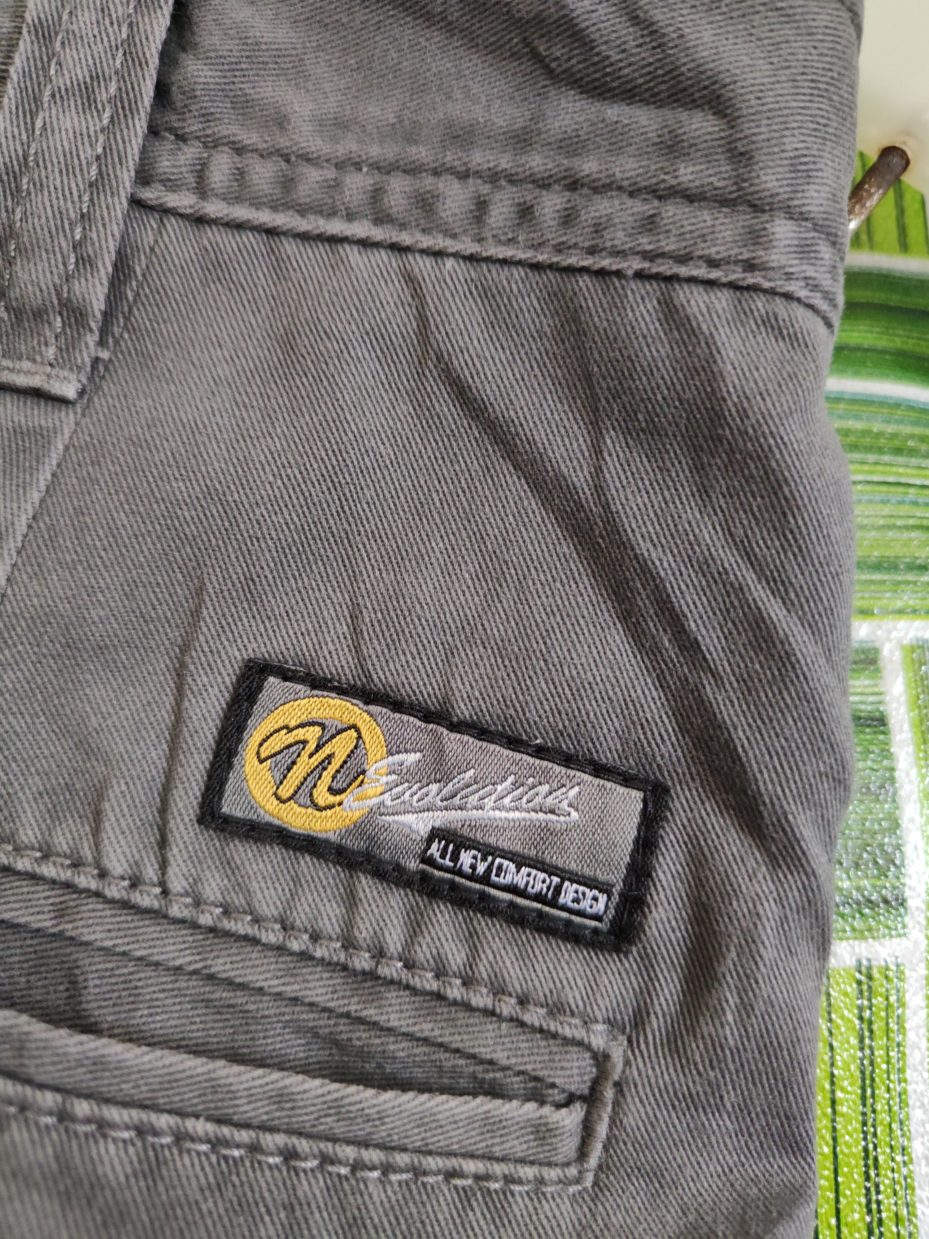 Japanese Brand n evolutions Dark Gray Multipocket Cargo Pants #S1281 Size US 33 - 16 Thumbnail