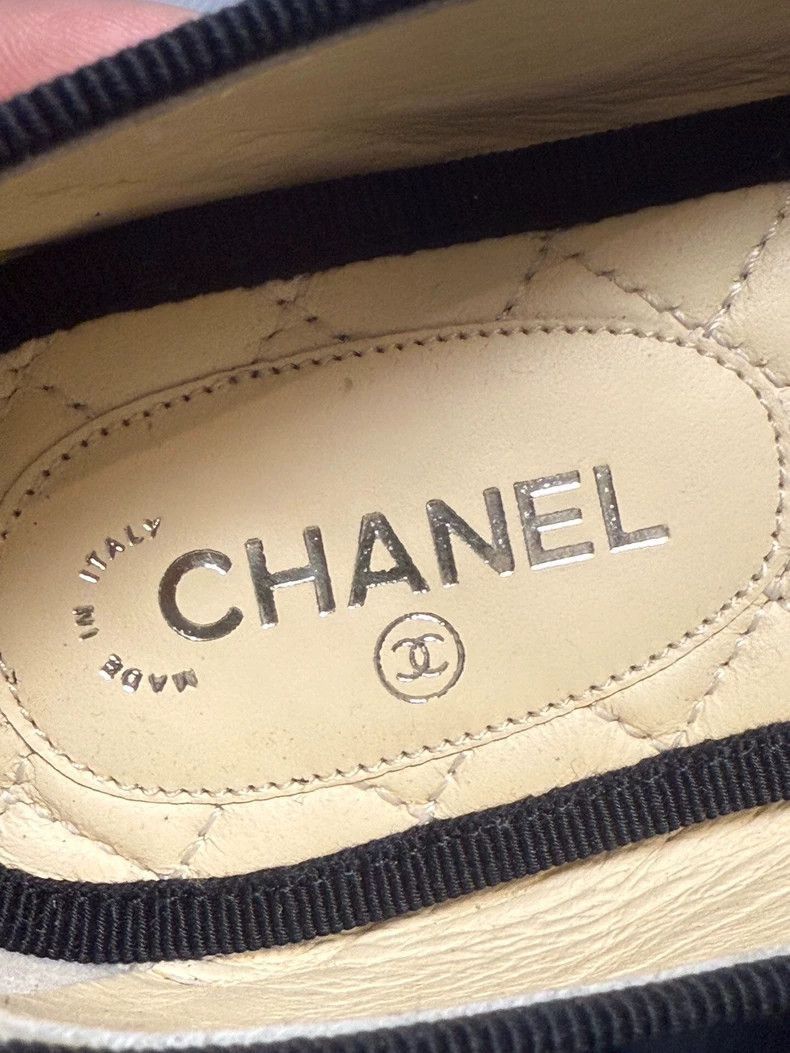 Chanel chanel slip - on leather shoes Size US 10 / EU 43 - 2 Thumbnail