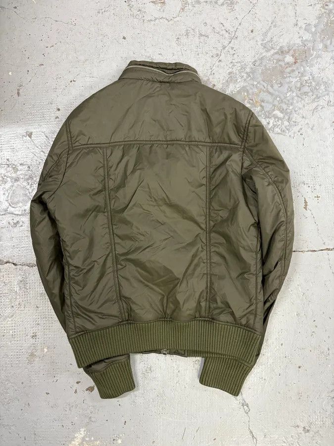 Dolce & Gabbana 2000s Dolce & Gabbana Khaki Nylon Cargo Bomber Jacket Size US S / EU 44-46 / 1 - 5 Thumbnail