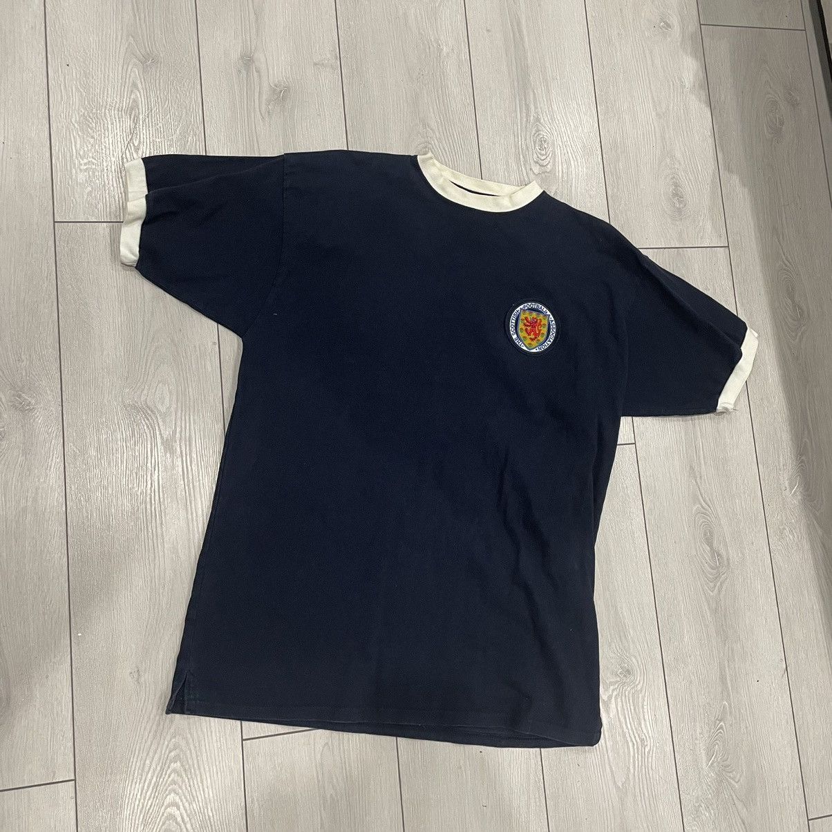 Vintage Scottish 90s polo tee jersey shirt scotland Size US XL / EU 56 / 4 - 1 Thumbnail