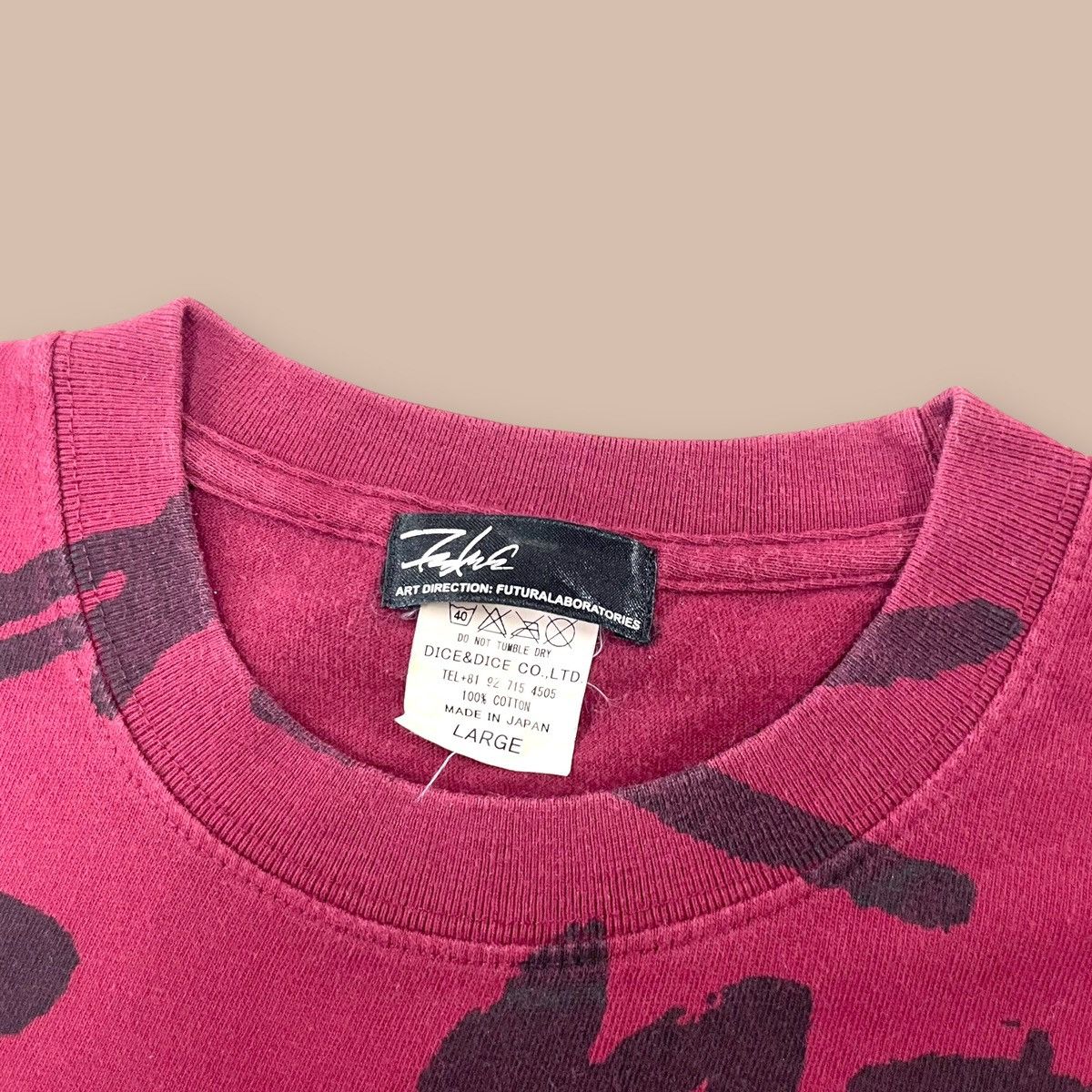 Futura FUTURA LABORATORIES OVP FONT TEE Size US L / EU 52-54 / 3 - 8 Thumbnail