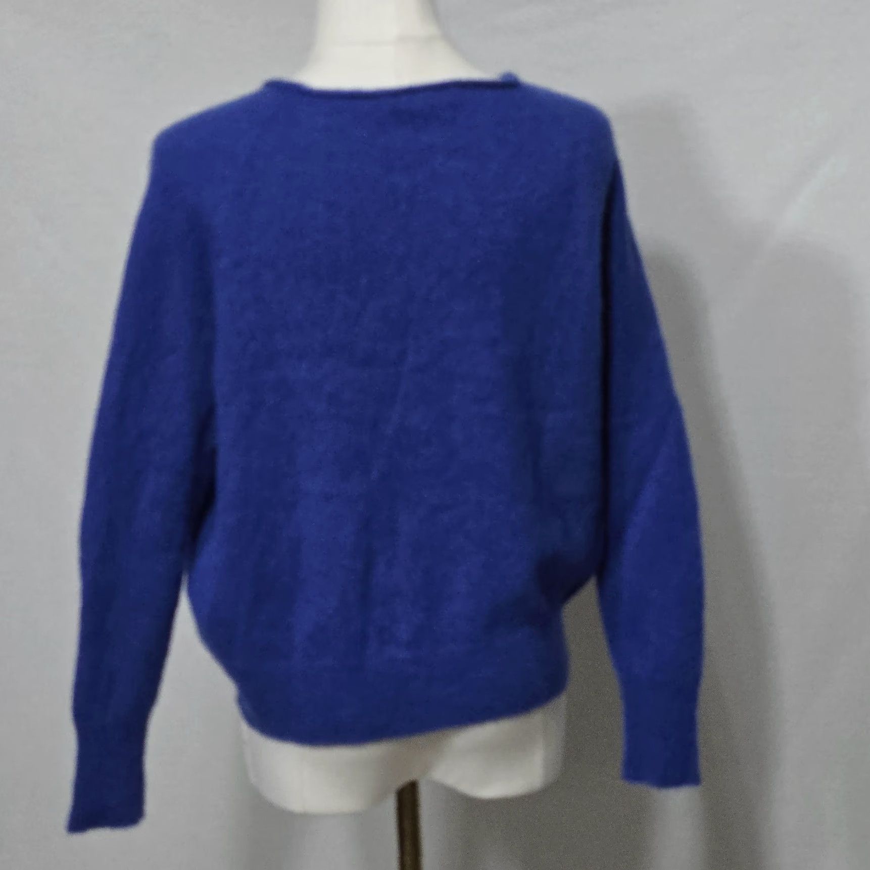 Quince Quince Sweater Womens Small Blue 100% Cashmere Crewneck Pullover Soft Knit Size S / US 4 / IT 40 - 5 Thumbnail