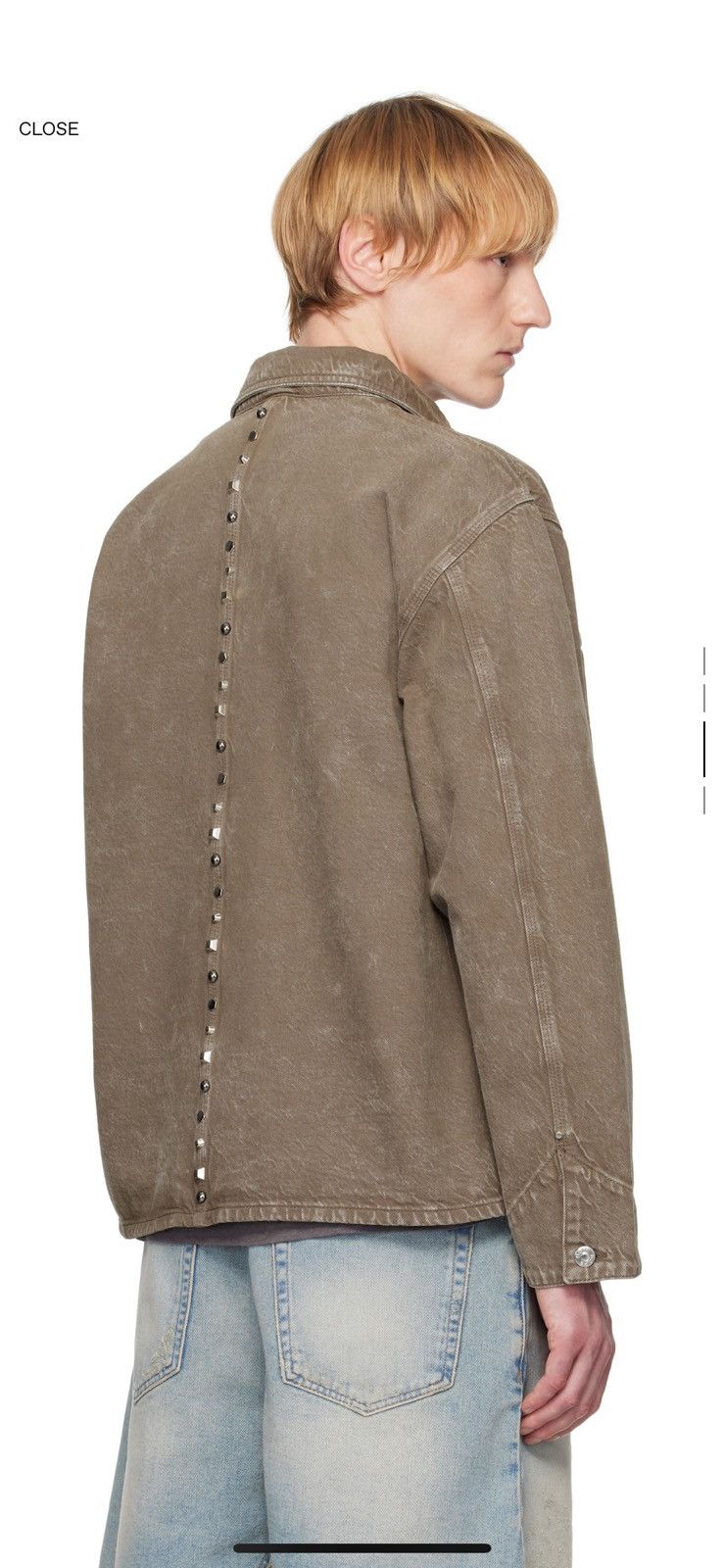 Hope HOPE studded hardware denim jacket Size US M / EU 48-50 / 2 - 3 Thumbnail