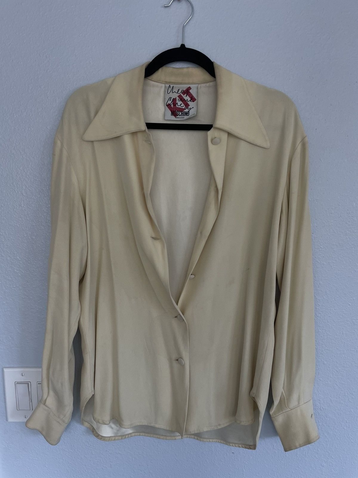 Moschino Vintage Moschino button down shirt Size M / US 6-8 / IT 42-44 - 3 Thumbnail