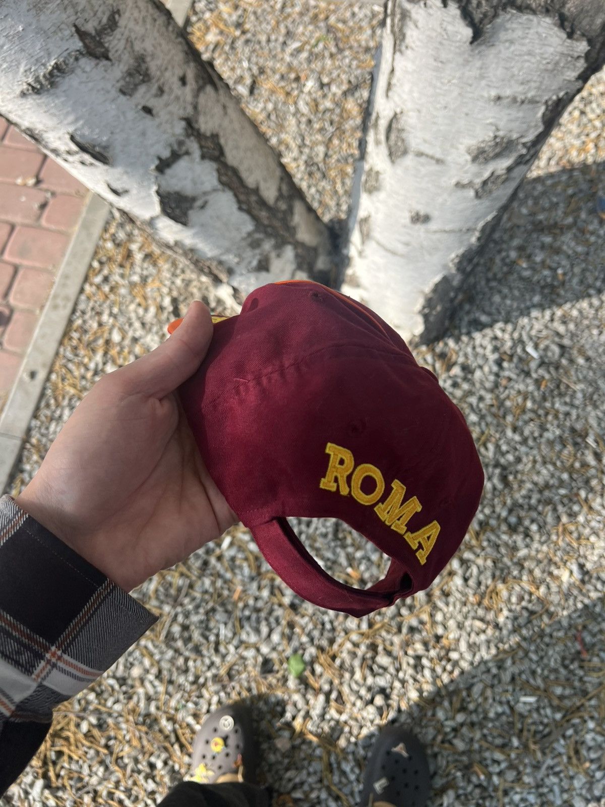 Vintage VERY RARE AS ROMA ITALY SOCCER CAP DESIGNER CAP RETRO 90s Size ONE SIZE - 5 Thumbnail