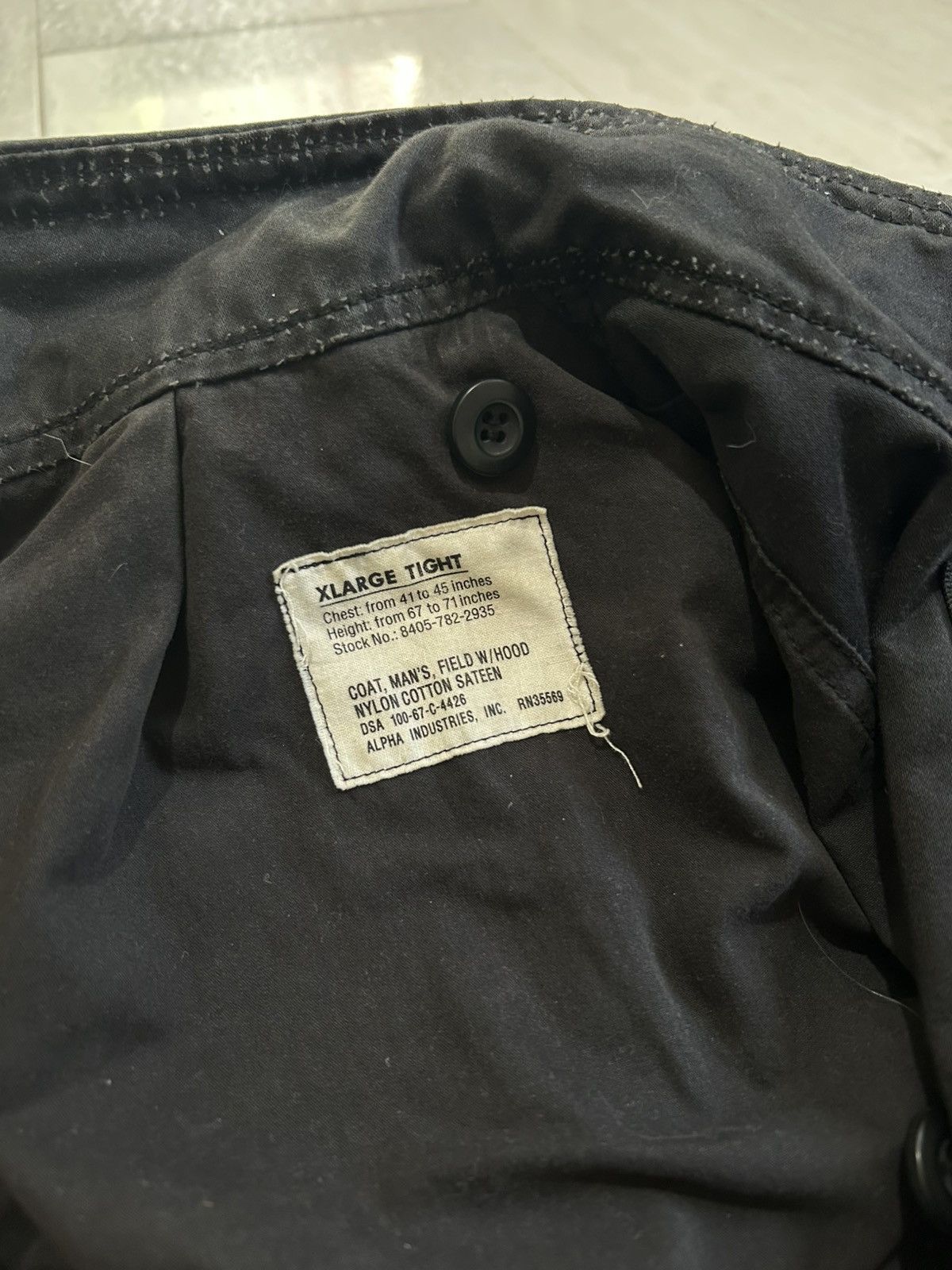 Alpha Industries × Mastermind Japan Mastermind Japan Alpha industries M65 military parka jacket Size US XL / EU 56 / 4 - 22 Thumbnail
