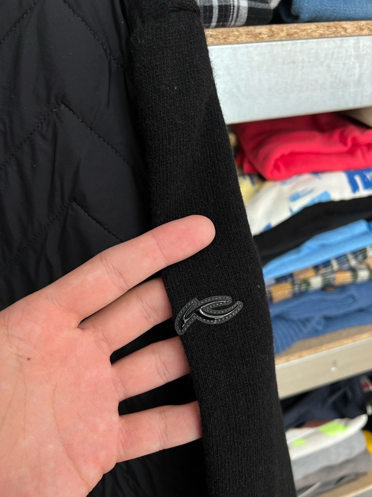 KJUS Kjus Mens Linard Midlayer Wool Jacket Black Quilted Full Zip Size US XXL / EU 58 / 5 - 4 Thumbnail