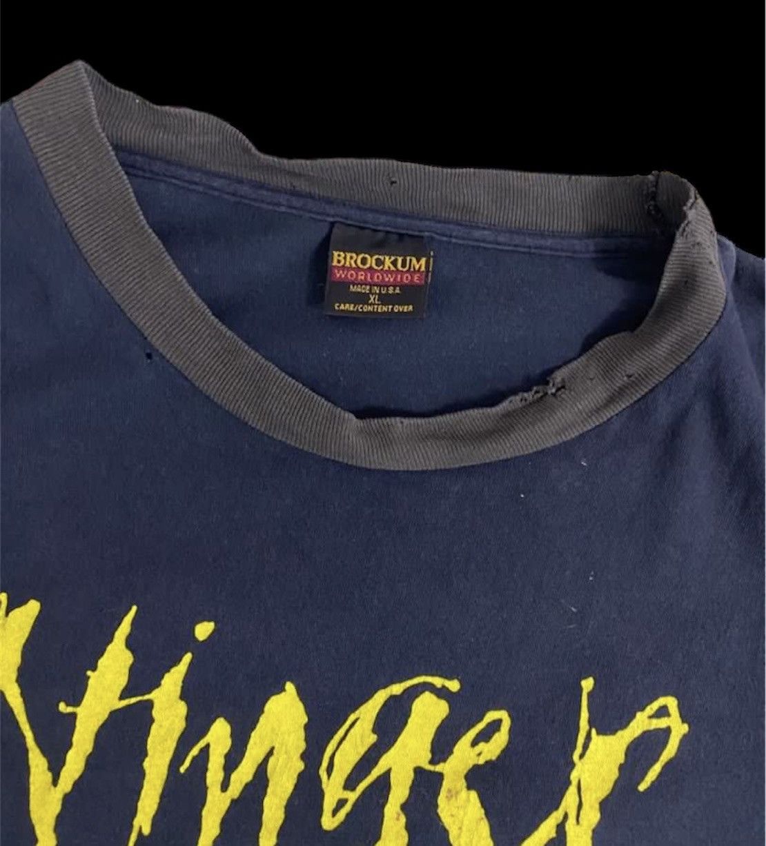 Band Tees VINTAGE 🔥 90s WINGER PULL TOUR 1993 AMERICAN ROCK GLAM METAL Size US XL / EU 56 / 4 - 7 Thumbnail