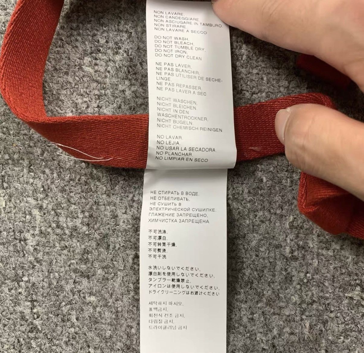1017 ALYX 9SM ALYX Red Suspenders J41 Size ONE SIZE - 9 Thumbnail