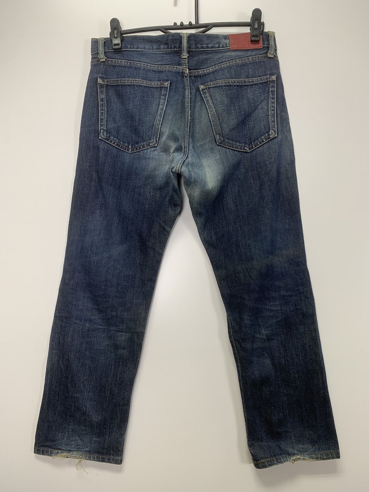 Uniqlo × Vintage Vintage Uniqlo distressed denim Size US 34 / EU 50 - 9 Thumbnail