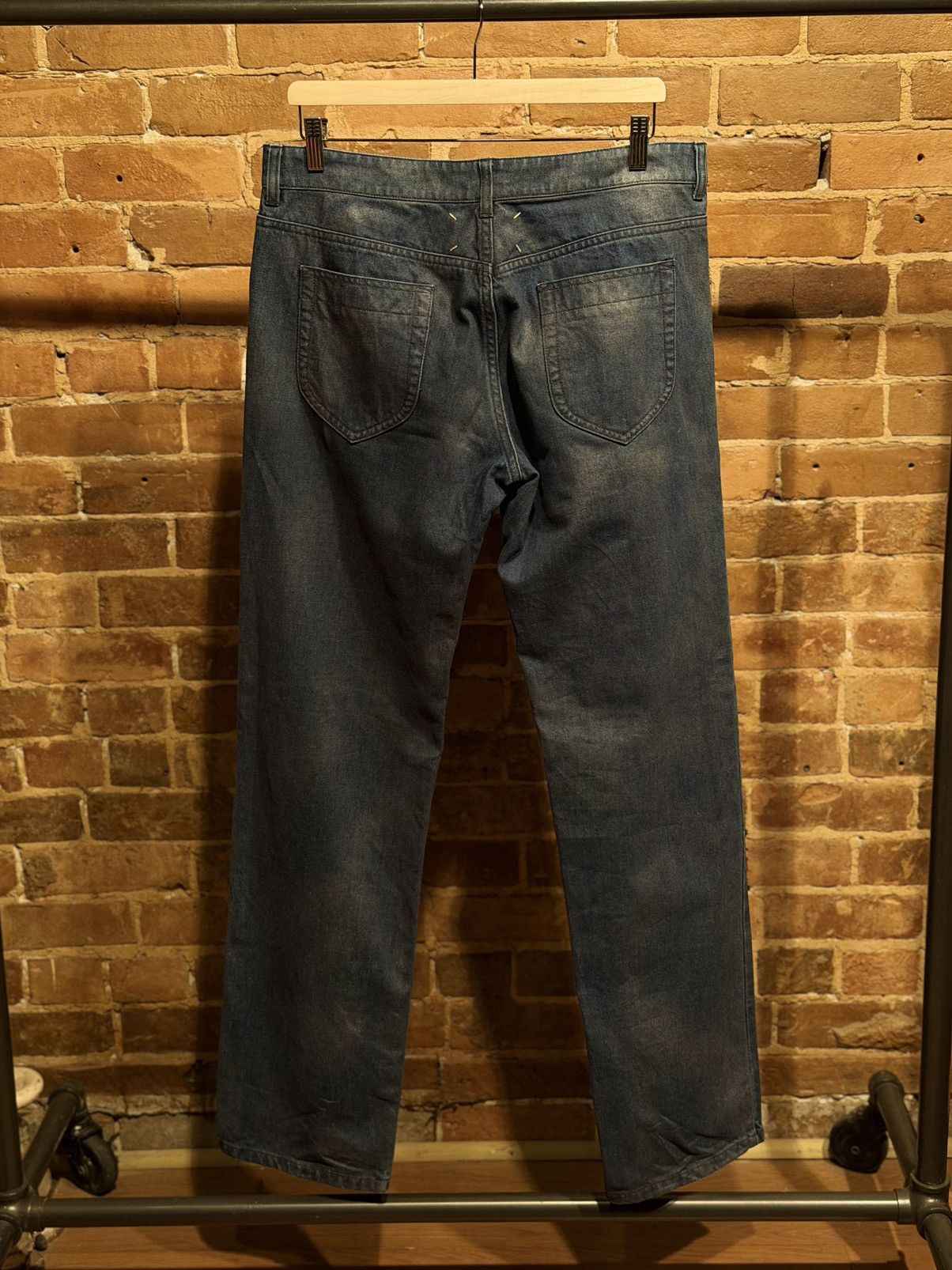 Maison Margiela SS07 Maison Margiela Waxed Jeans Size US 34 / EU 50 - 2 Thumbnail