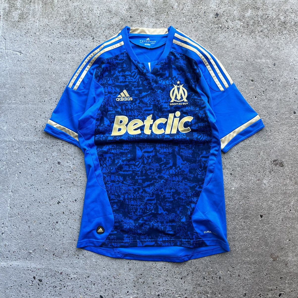 Adidas Olympique Marseille Adidas 2011/2012 away Football Jersey Size US S / EU 44-46 / 1 - 1 Thumbnail