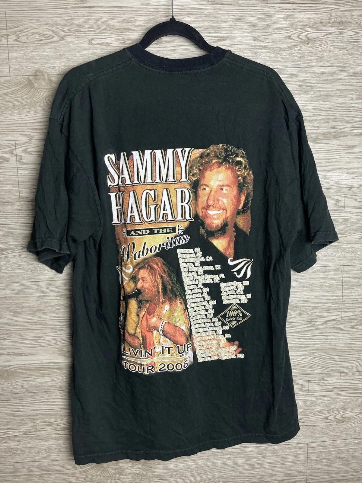 All Sport Y2K Sammy Hagar Van Halen Rock Concert Tour Promo XL Size US XL / EU 56 / 4 - 4 Thumbnail