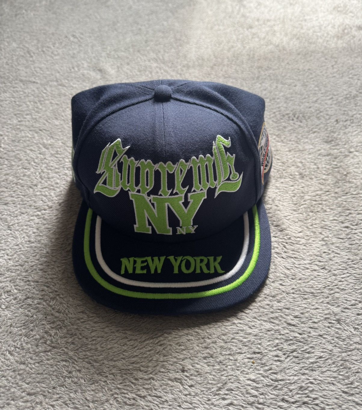 Supreme New York 6-Panel Snapback SS25
