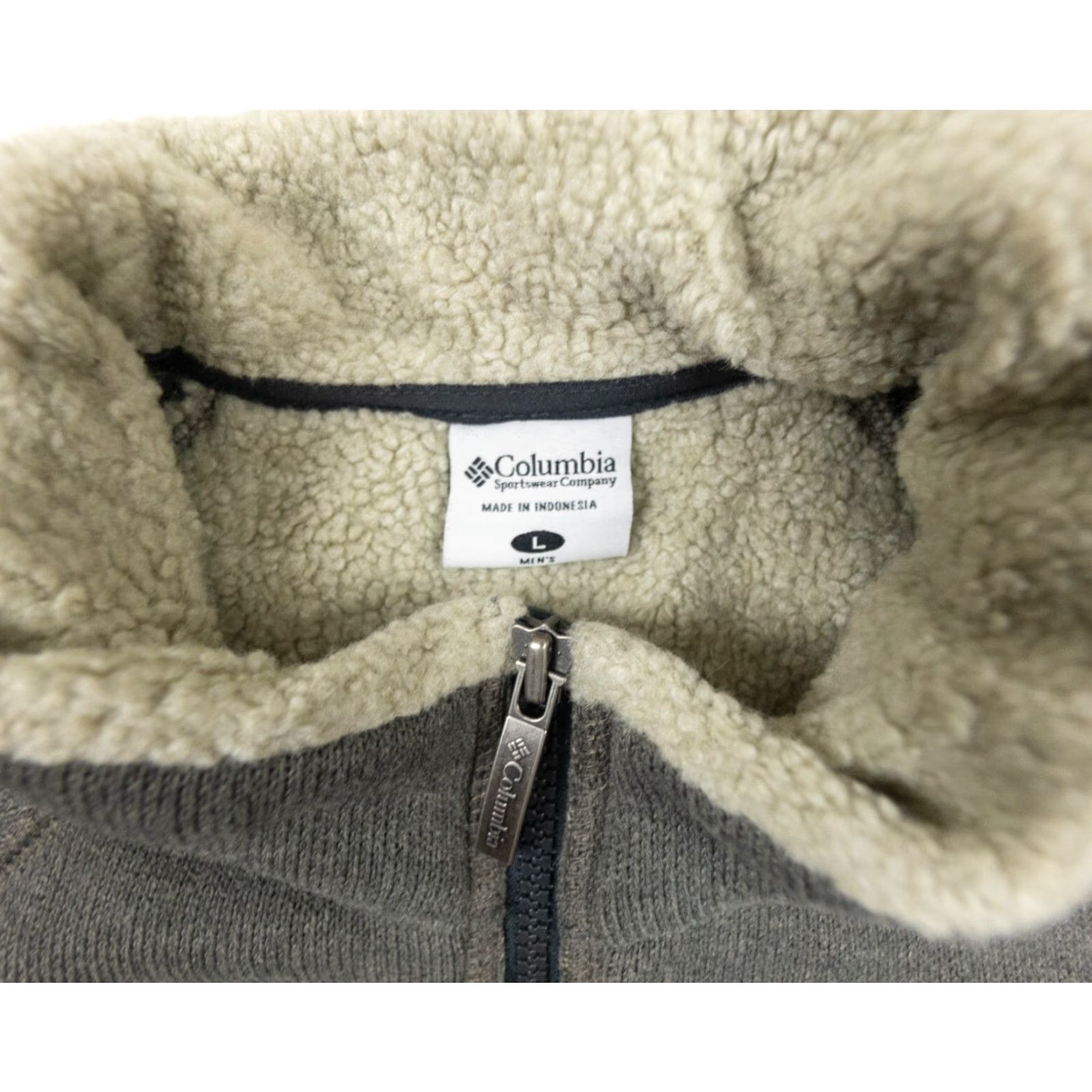 Vintage Columbia Jacket Men’s Large Brown Fleece 1/2 Zip Pullover Adult Long Sleeve Regular Size Unisex Size US L / EU 52-54 / 3 - 4 Thumbnail