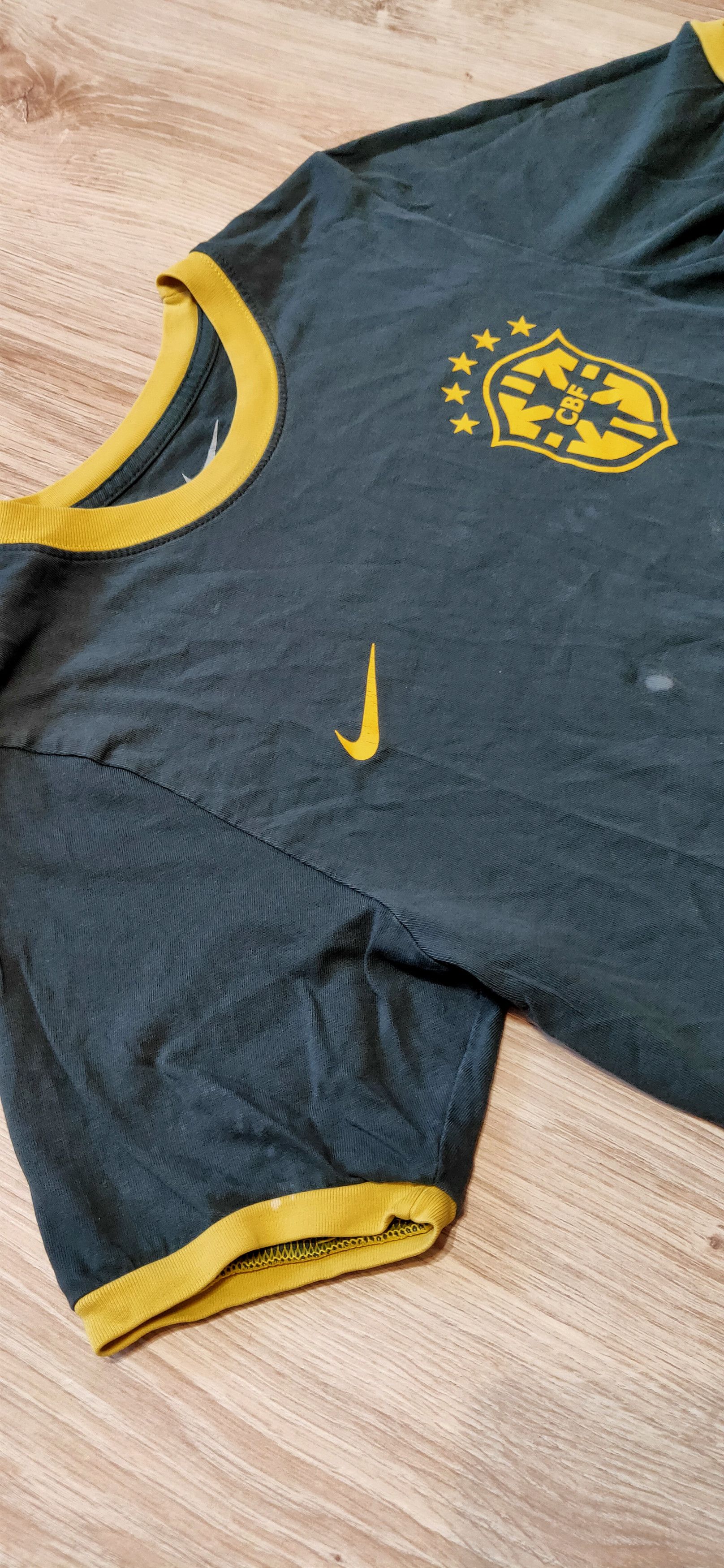 Nike × Vintage Nike FC Brazil t-shirt vintage blokecore Size US S / EU 44-46 / 1 - 2 Thumbnail