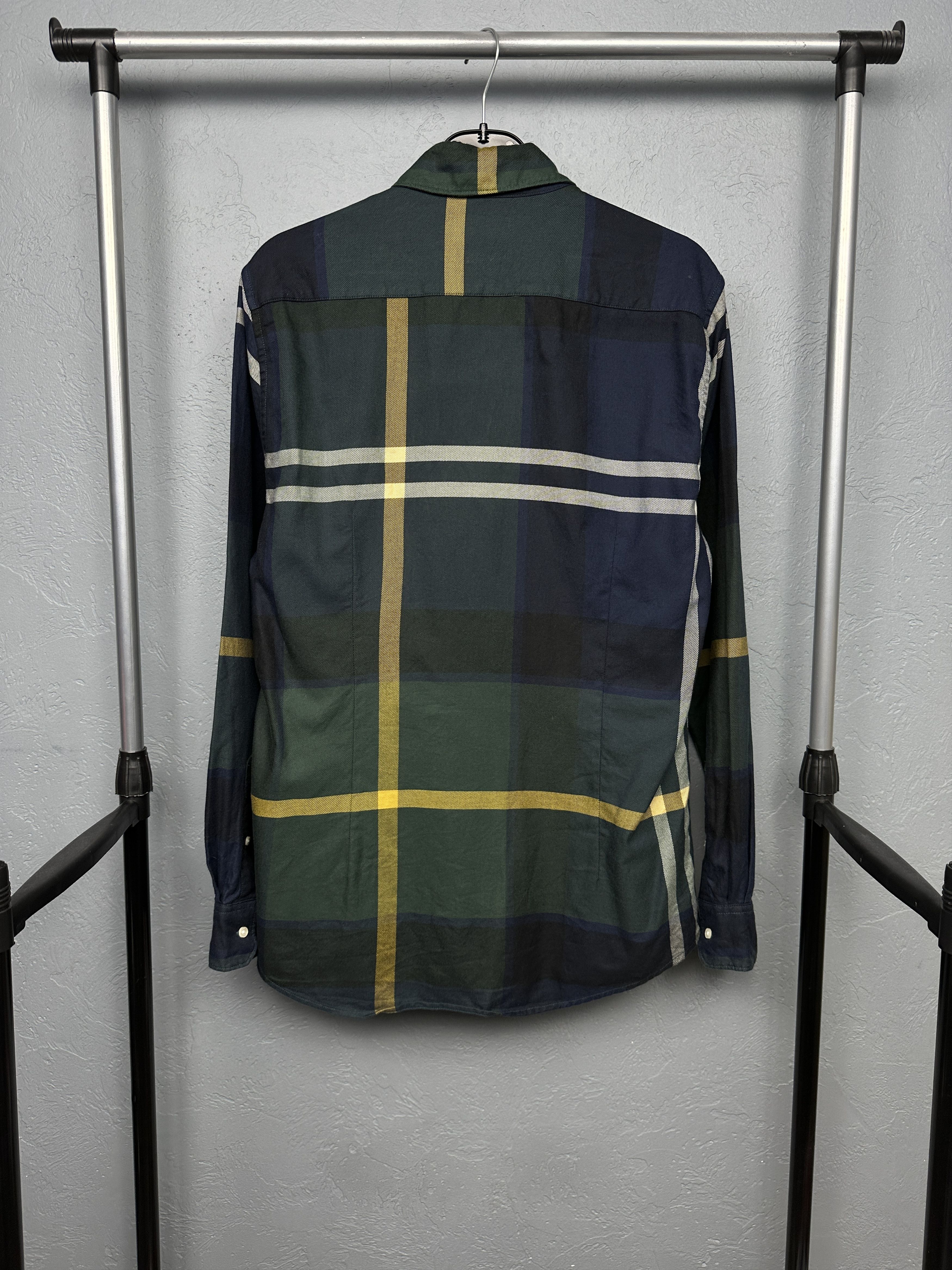 Barbour Barbour Mens Flannel Plaid Shirt Size US M / EU 48-50 / 2 - 7 Thumbnail