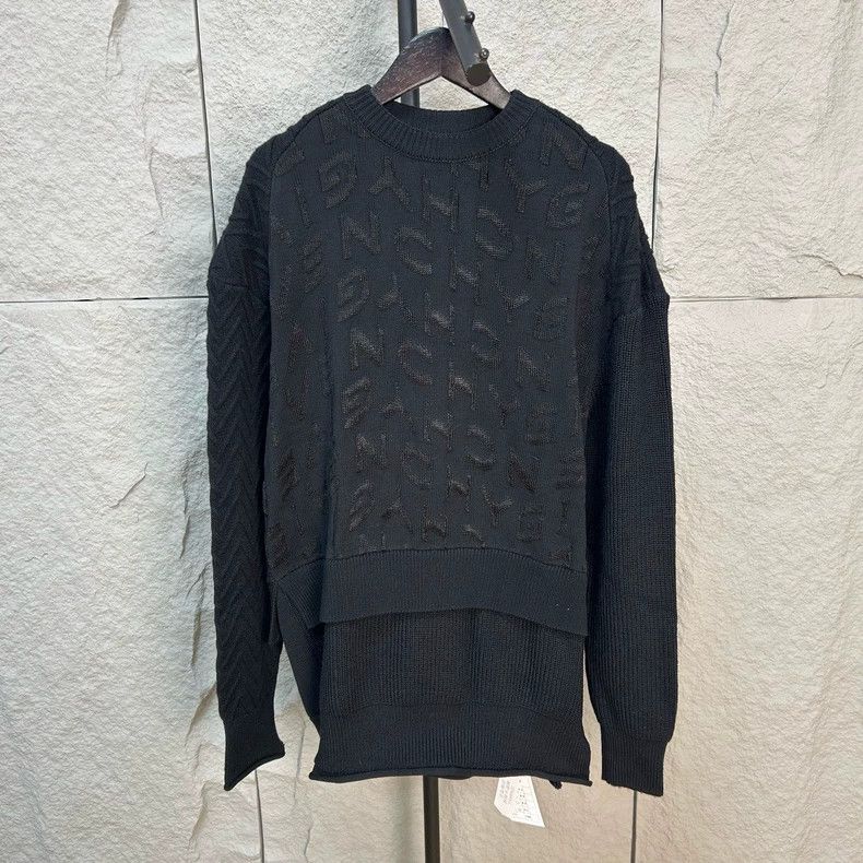 【Givenchy】SWEATER◆BM90TW4YLC Givenchy Crew Neck Sweater - Black - Men | BM90TW4YLC001