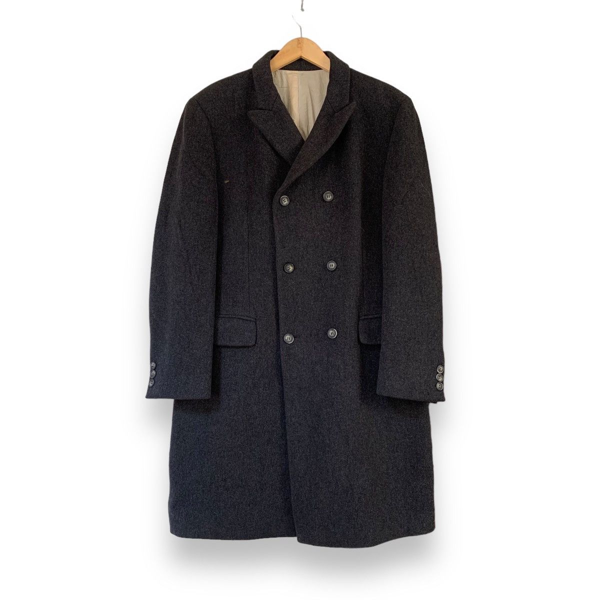 Dolce & Gabbana Vintage dolce & gabbana double breasted wool long coat Size US L / EU 52-54 / 3 - 1 Thumbnail