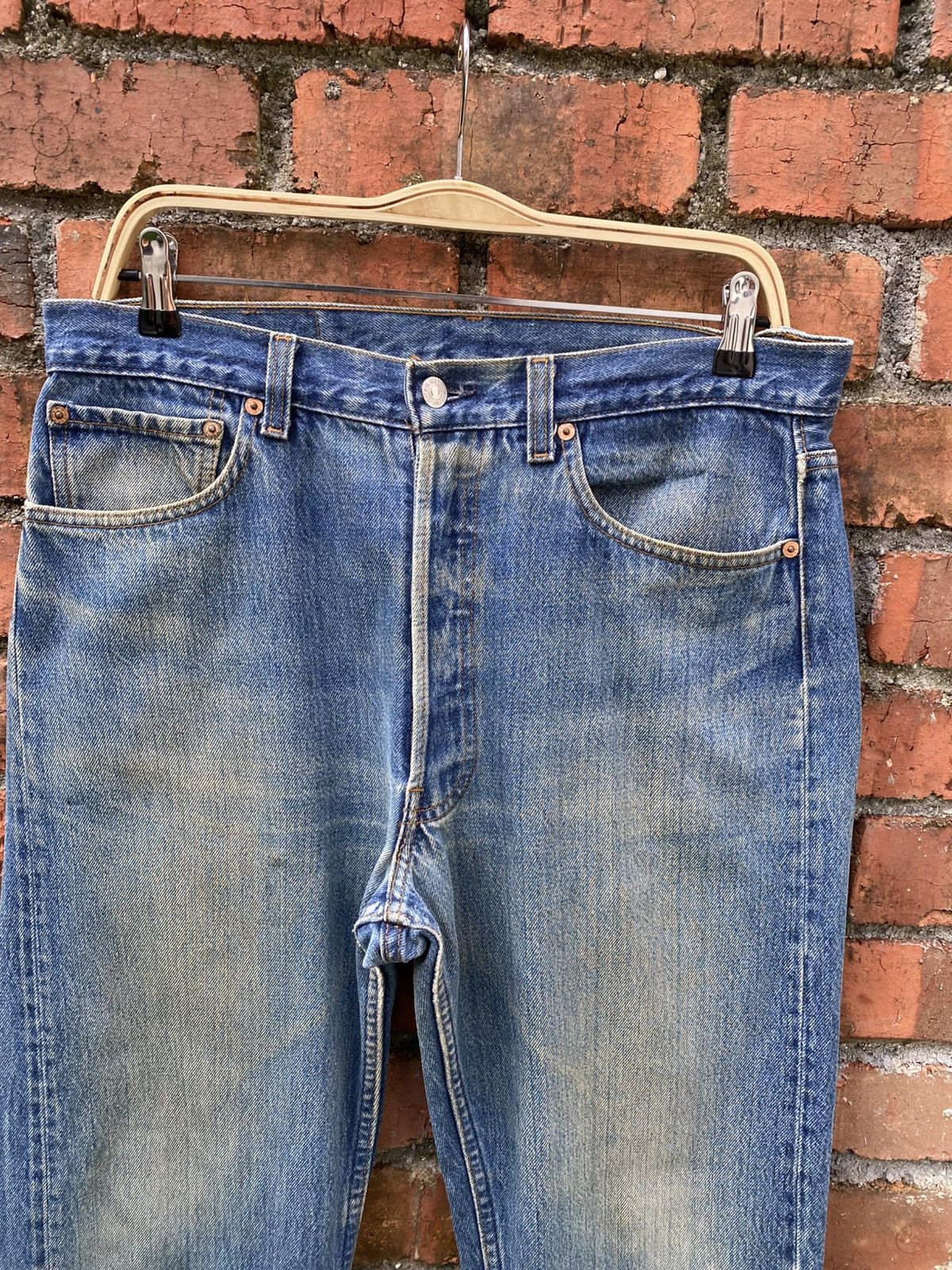 Levi's × Levi's Vintage Clothing × Vintage W34x27 vintage levi's 501xx made in USA Size US 34 / EU 50 - 5 Thumbnail