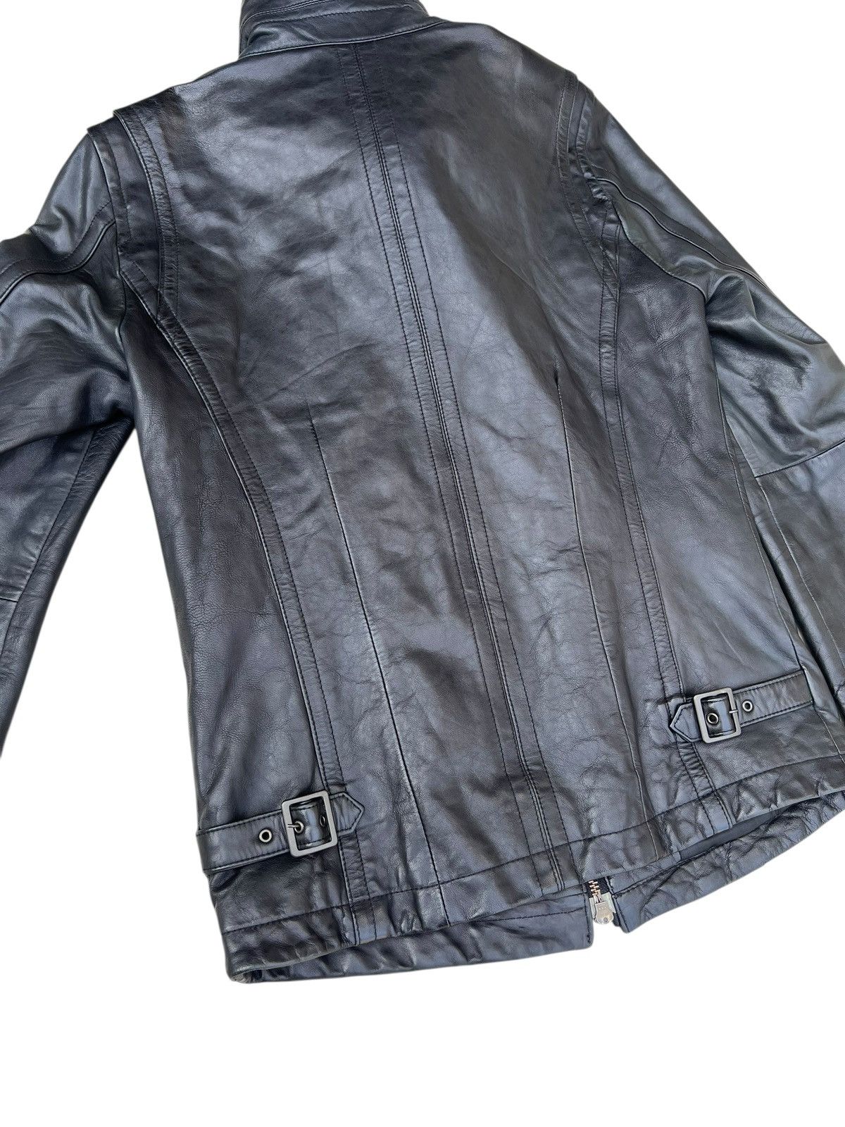 Schlussel Schlussel Japan Patina Sheepskin Leather Jacket Size US S / EU 44-46 / 1 - 21 Thumbnail