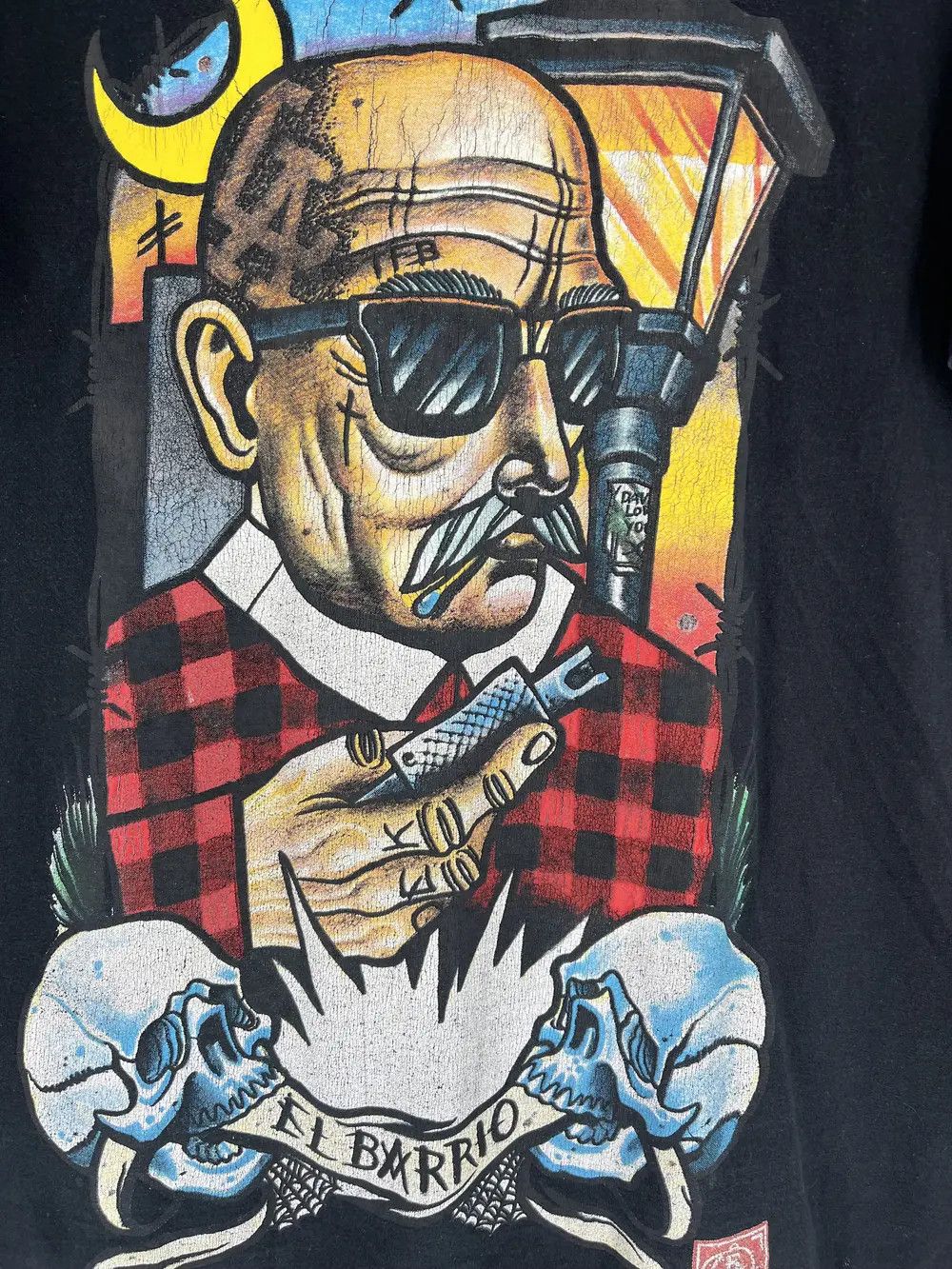 Rap Tees × Vintage Mens Vintage Shirt Crazy Hawaiian Size L Rap Style Size US XL / EU 56 / 4 - 5 Thumbnail